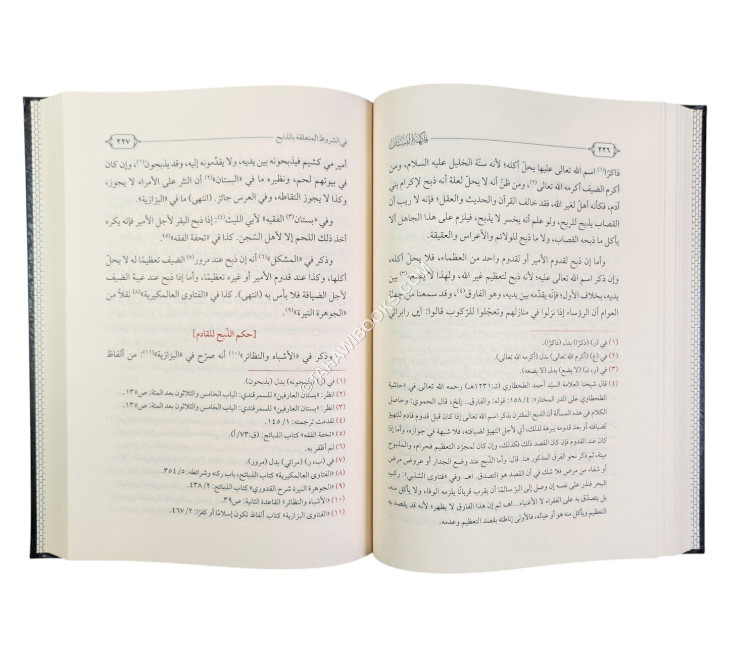 فاكهة البستان في مسائل الذبائح والصيد-الفتح