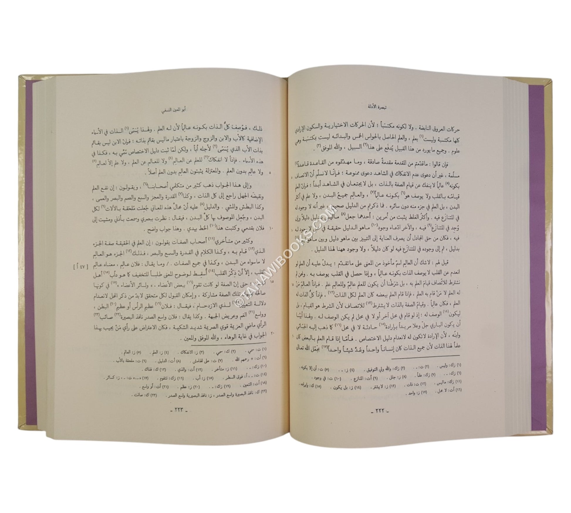 تبصرة الأدلة ت:كلود سلامة