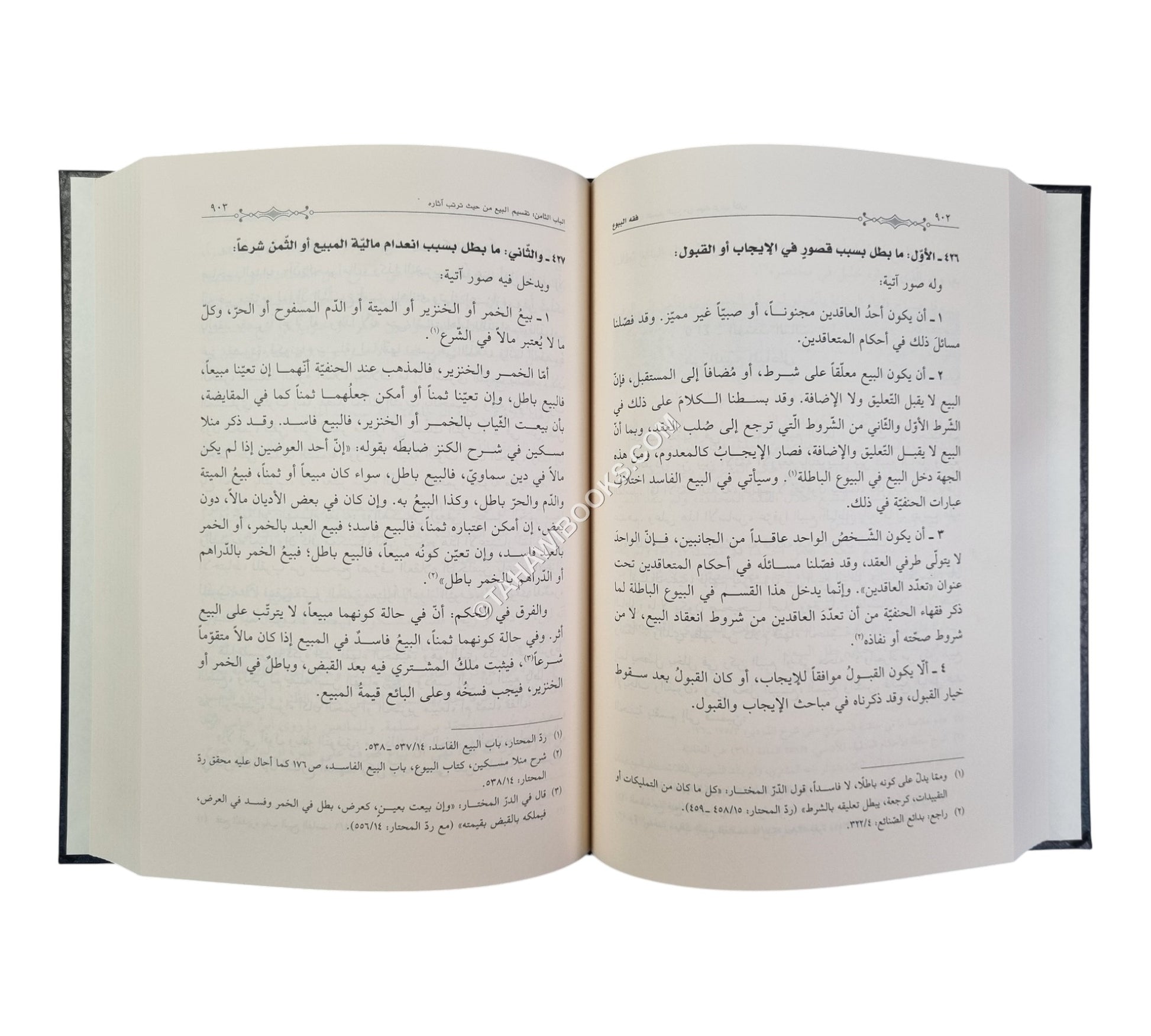 فقه البيوع على المذهب الأربعة