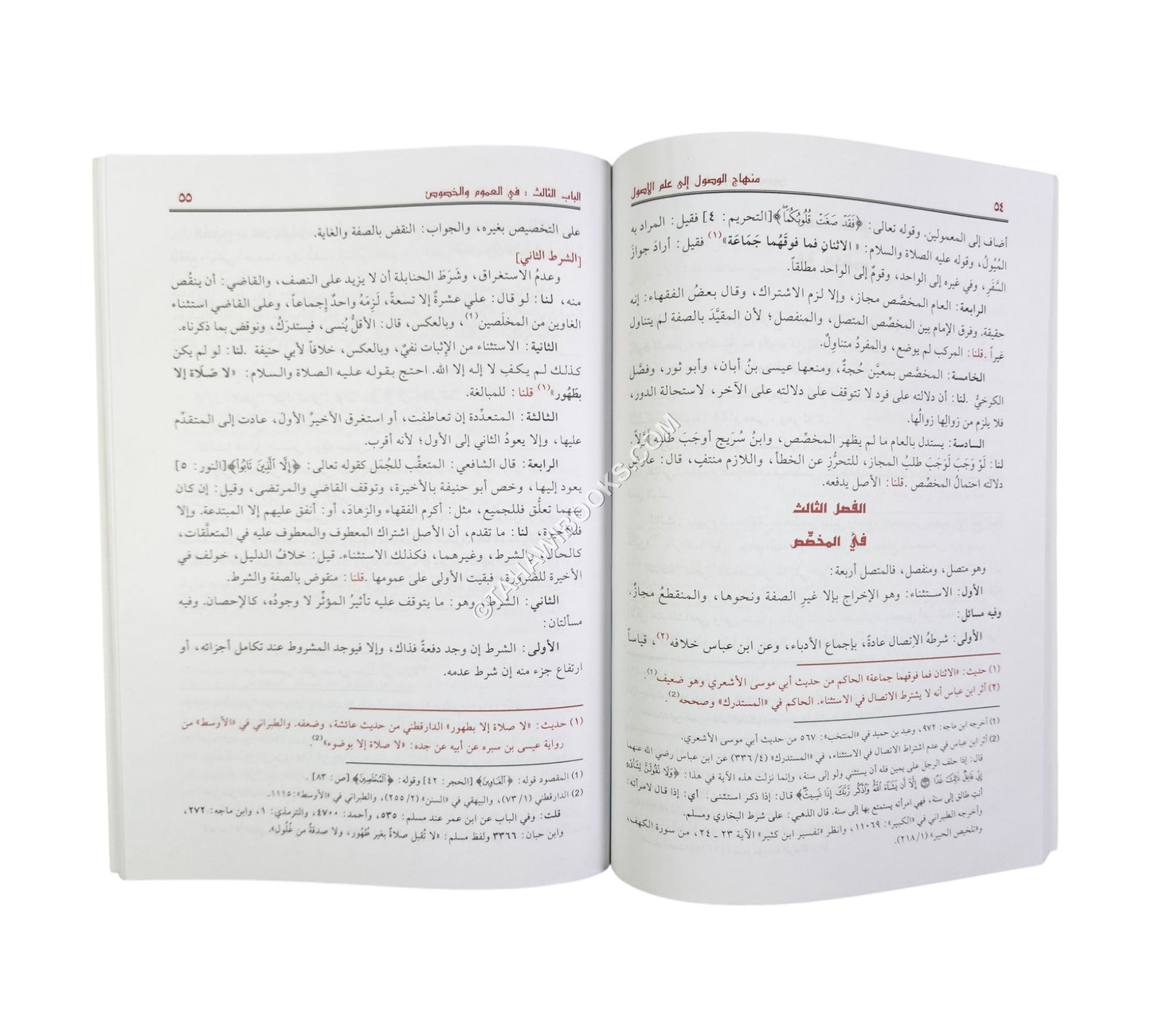 منهاج الوصول إلى علم الأصول