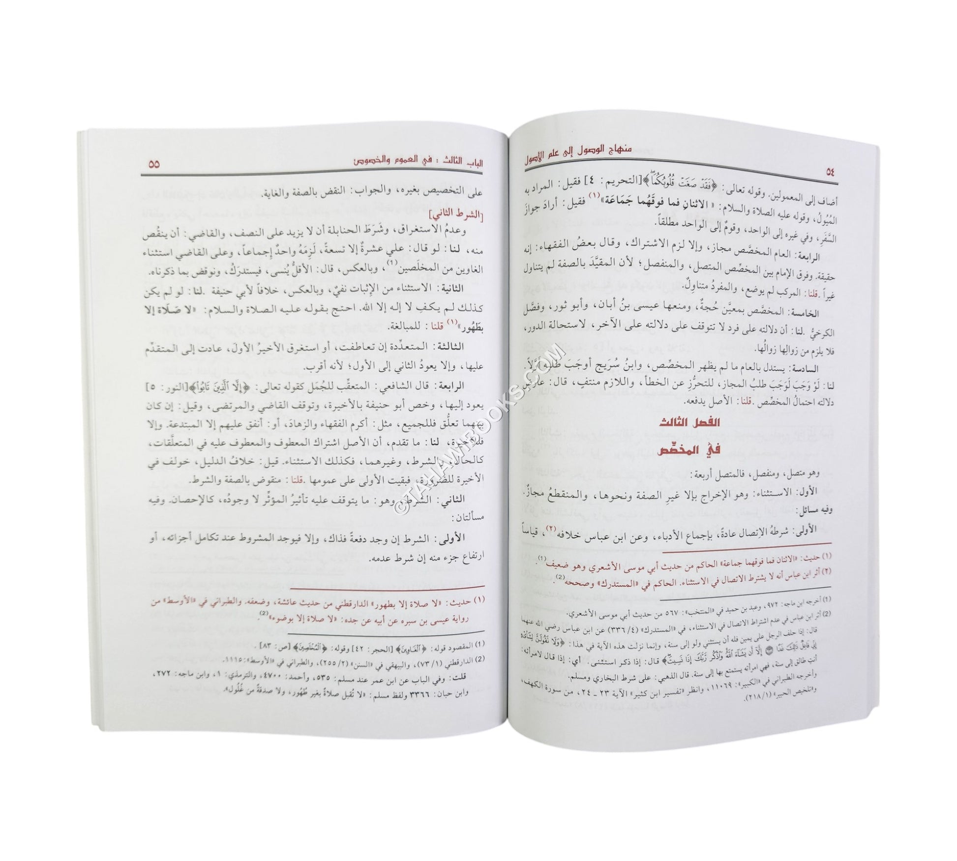 منهاج الوصول إلى علم الأصول