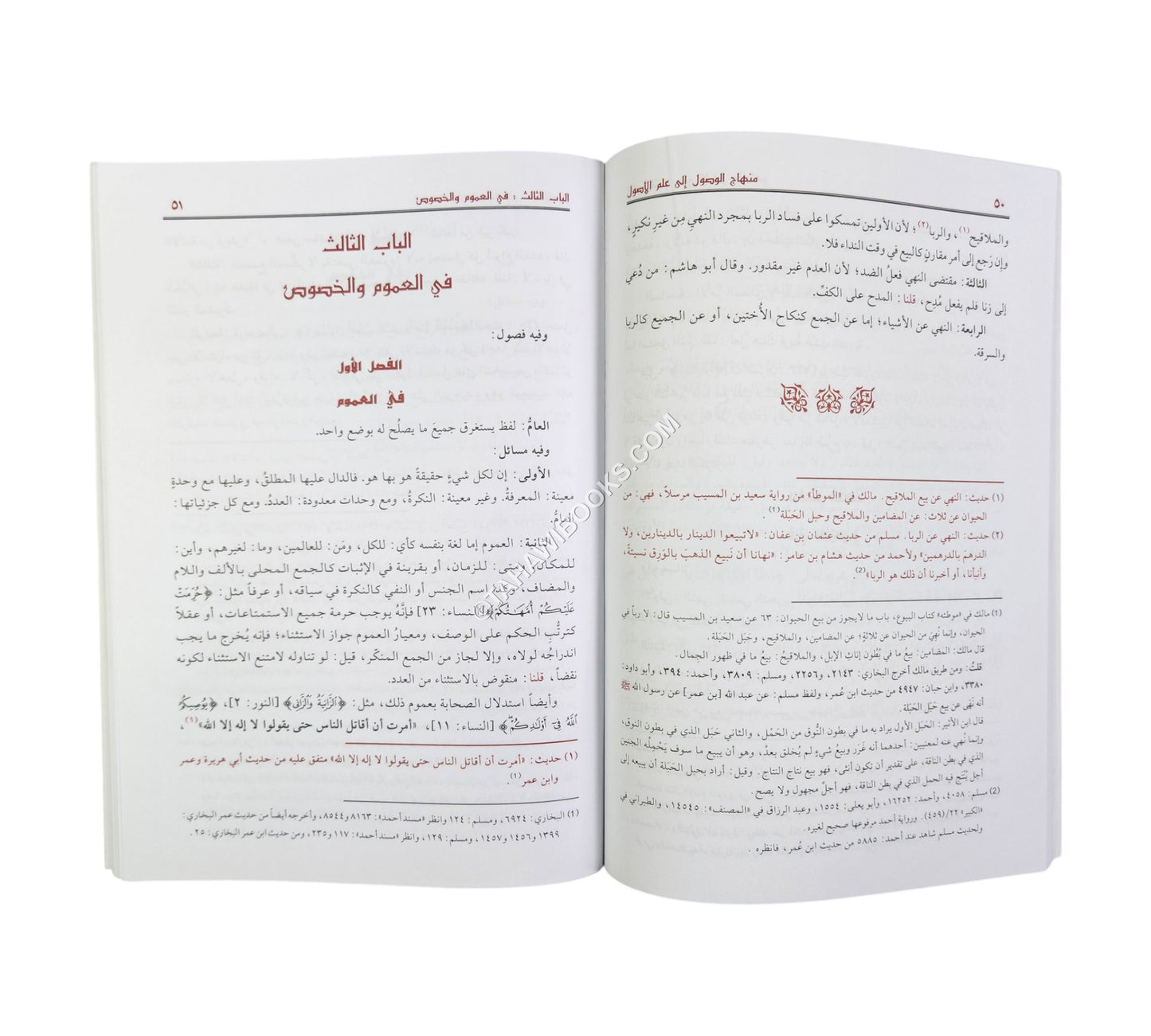 منهاج الوصول إلى علم الأصول