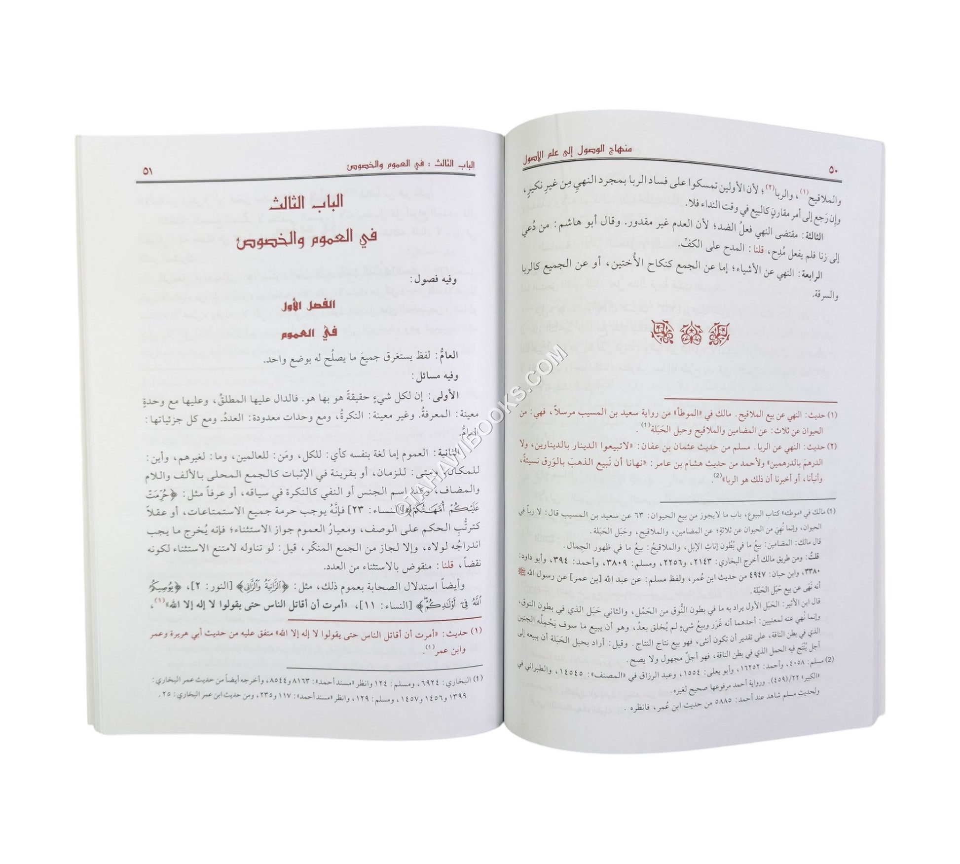 منهاج الوصول إلى علم الأصول