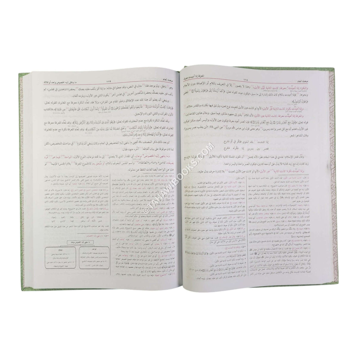 نور الانوار مع حاشيتين: قمر الأقمار الصناعية والسلي-البشرى