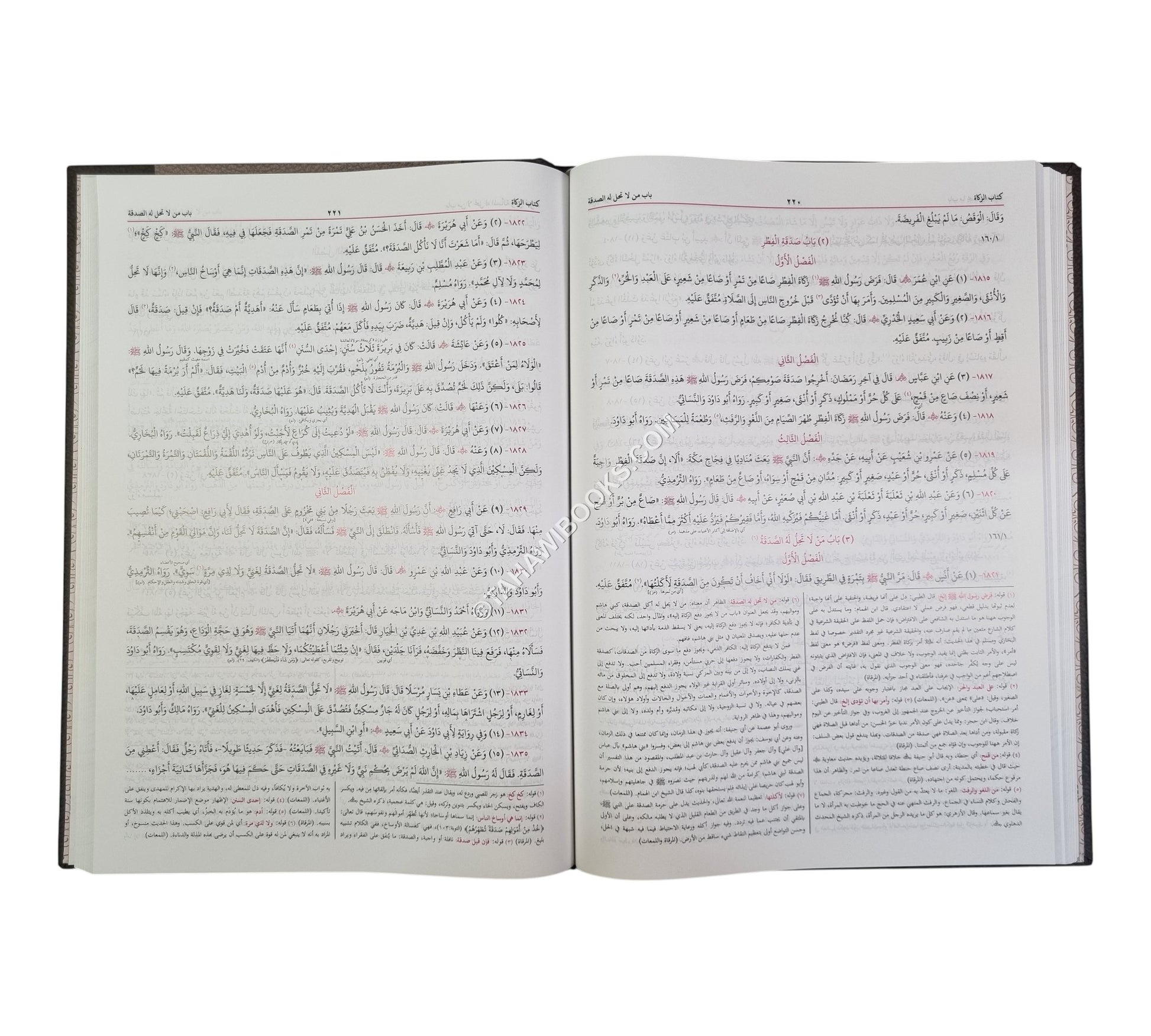 مشكاة المصابيح مع حاشية السهارنفوري-البشرى-كبير