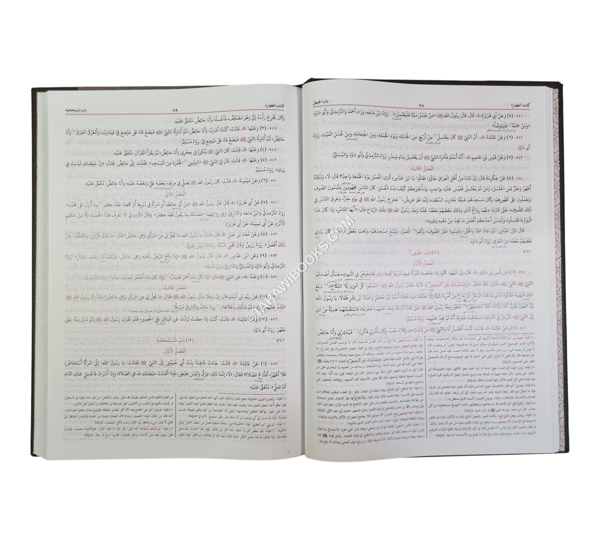مشكاة المصابيح مع حاشية السهارنفوري-البشرى-كبير