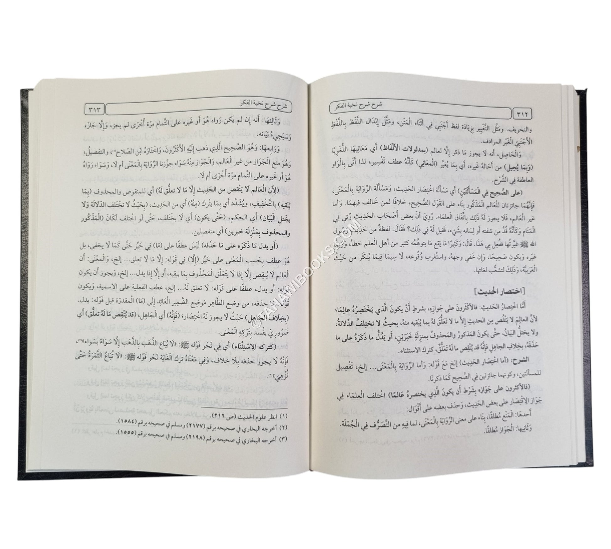 شرح شرح نخبة الفكر -العلمية