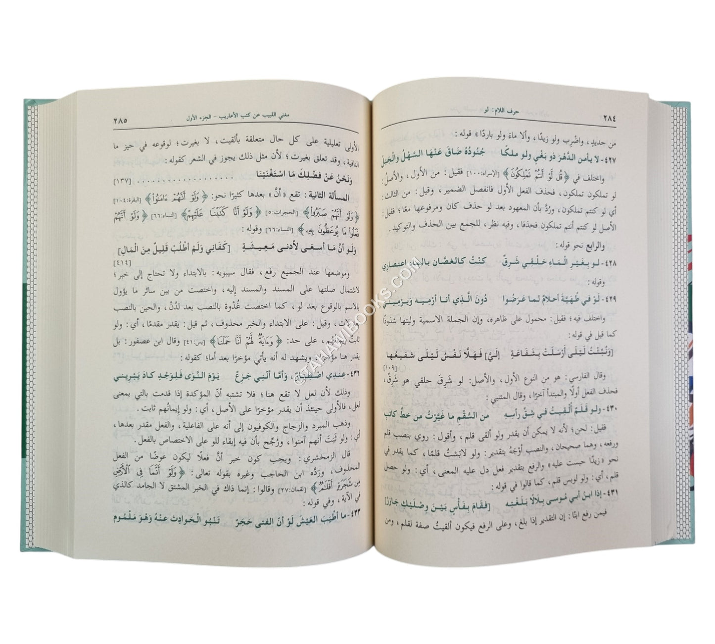 مغني اللبيب عن كتب الأعاريب-ابن