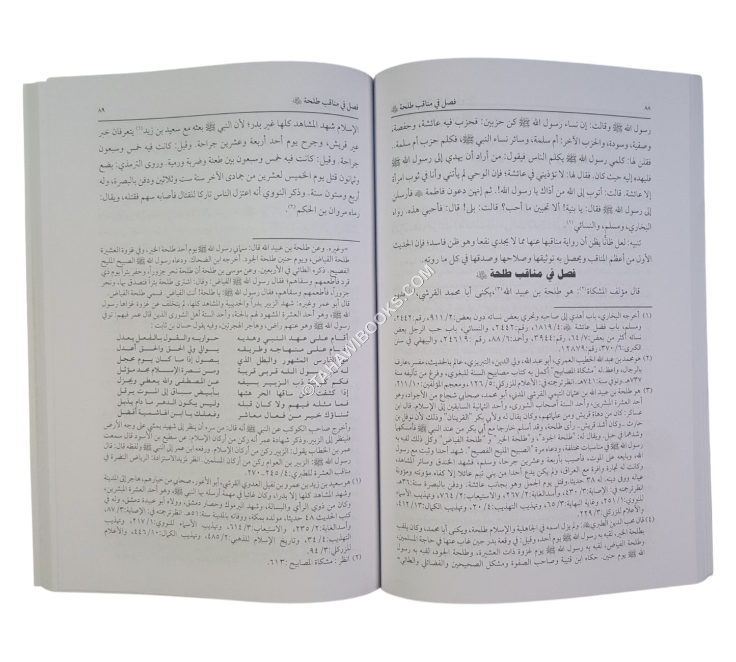 الناهية عن طعن أمير المؤمنين معاوية (رضي الله عنه)