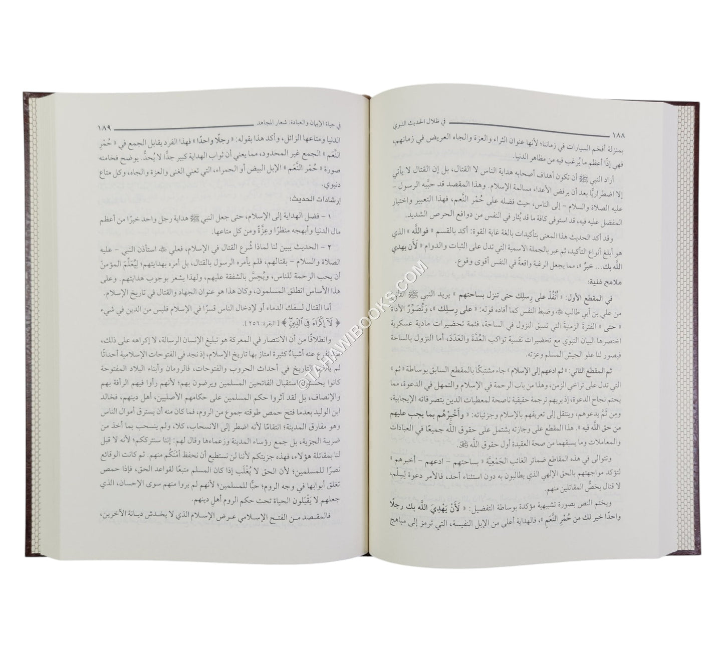 في ظلال الحديث النبوي ومعه معالم البيان النبوي-المنهاج القويم