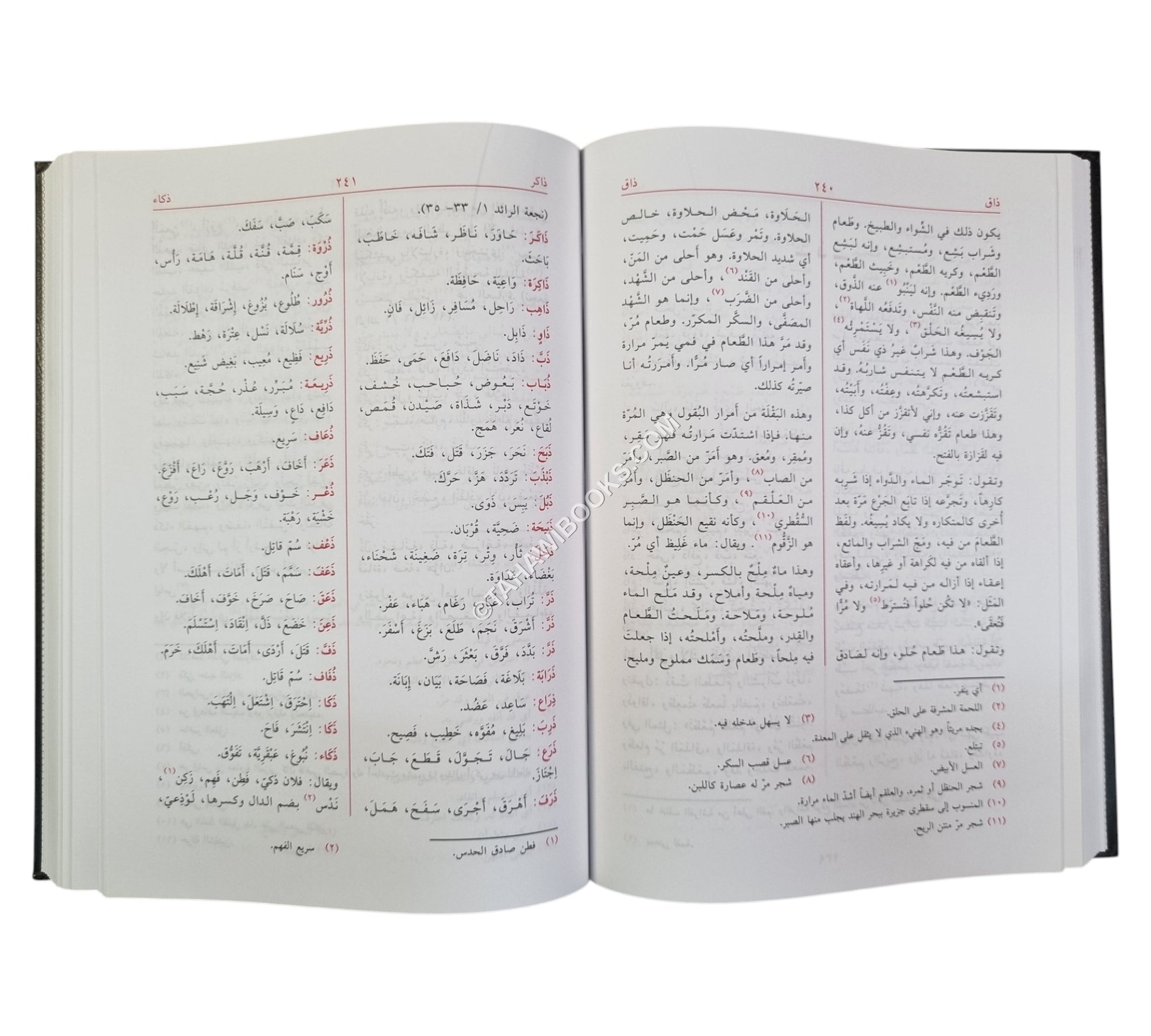 المعجم المفصل في المترادفات في اللغة العربية