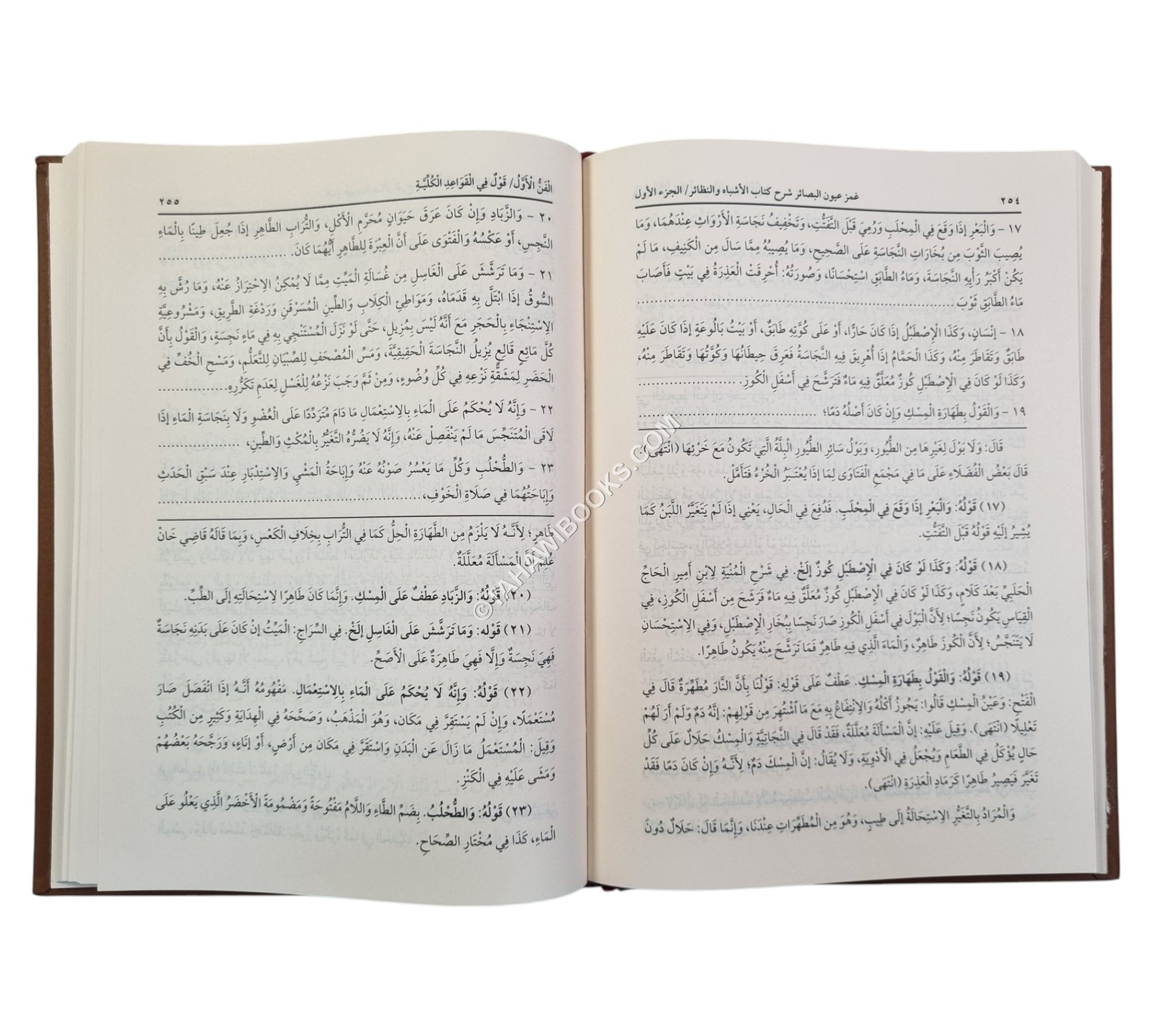 غمز عيون البصائر شرح الأشباه والنظائر لابن نجيم-العلمية
