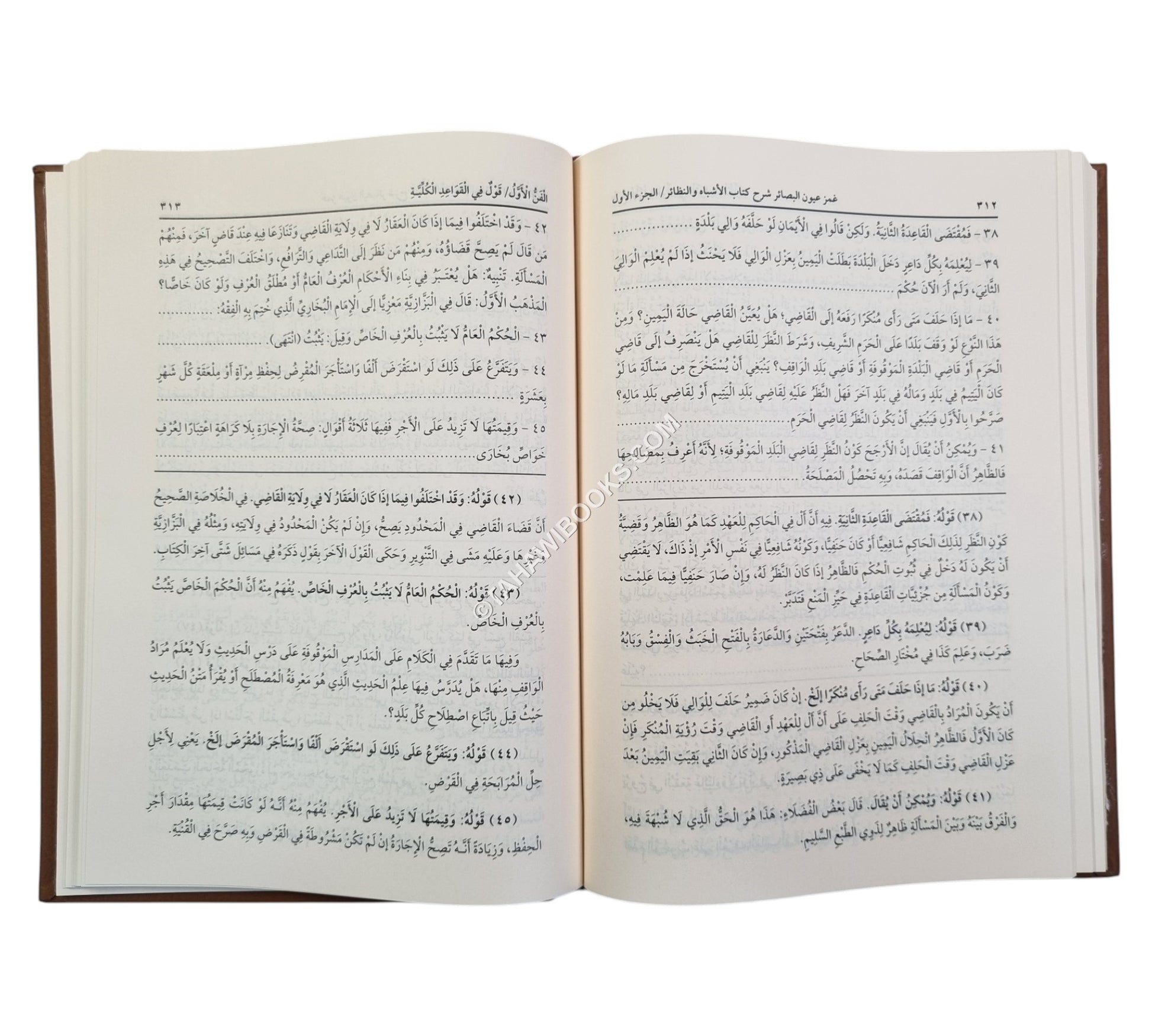 غمز عيون البصائر شرح الأشباه والنظائر لابن نجيم-العلمية