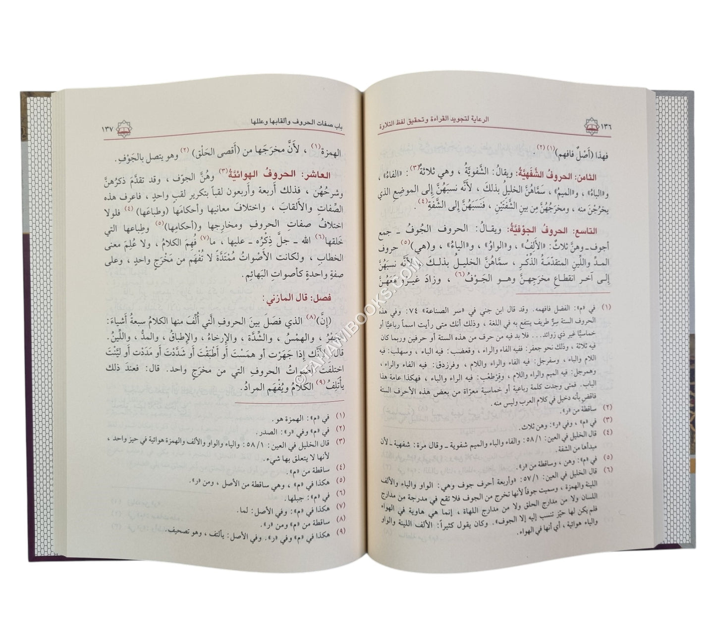 الرعاية لتجويد القراءة وتحقيق لفظ التلاوة-ابن كثير