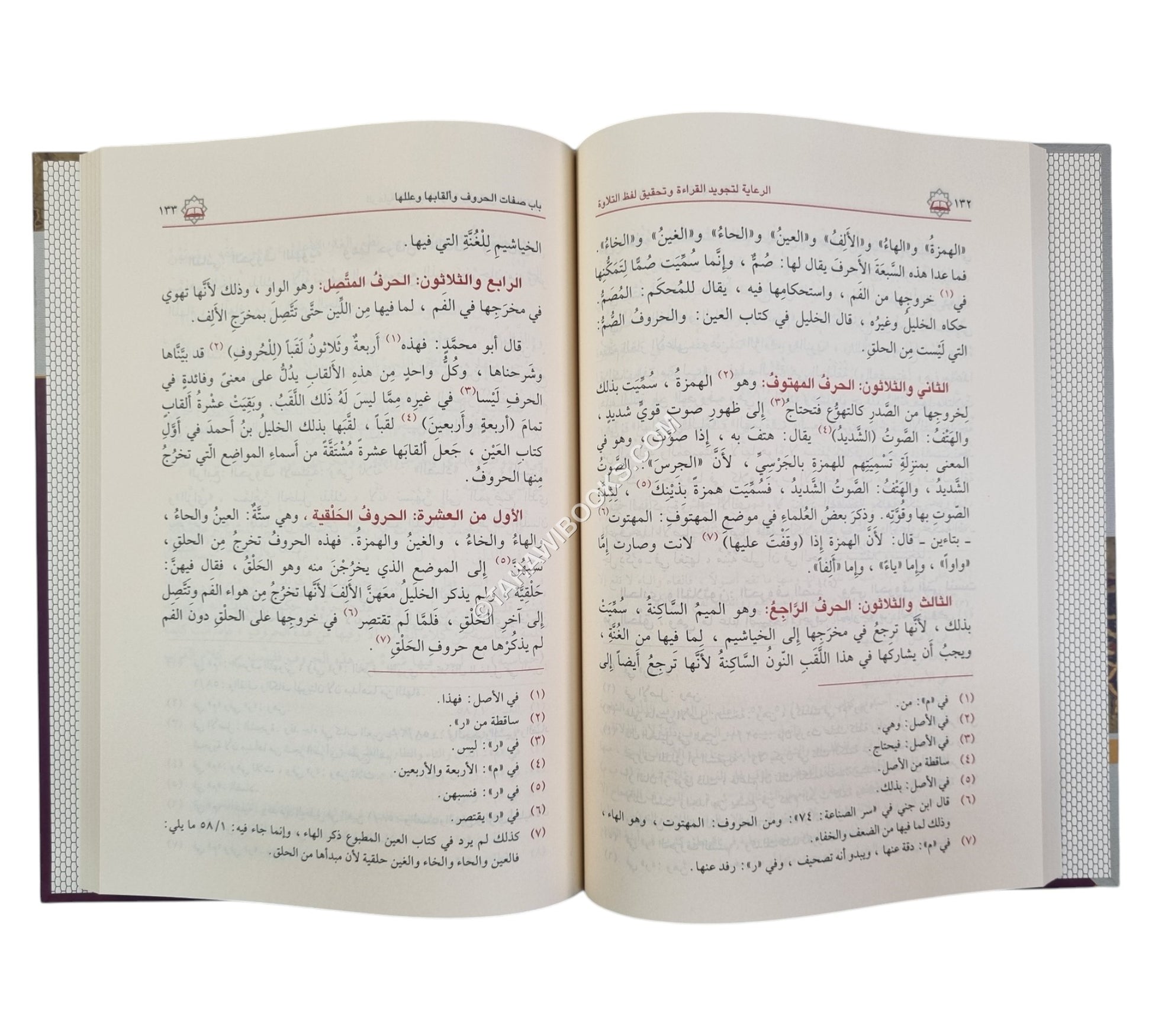 الرعاية لتجويد القراءة وتحقيق لفظ التلاوة-ابن كثير