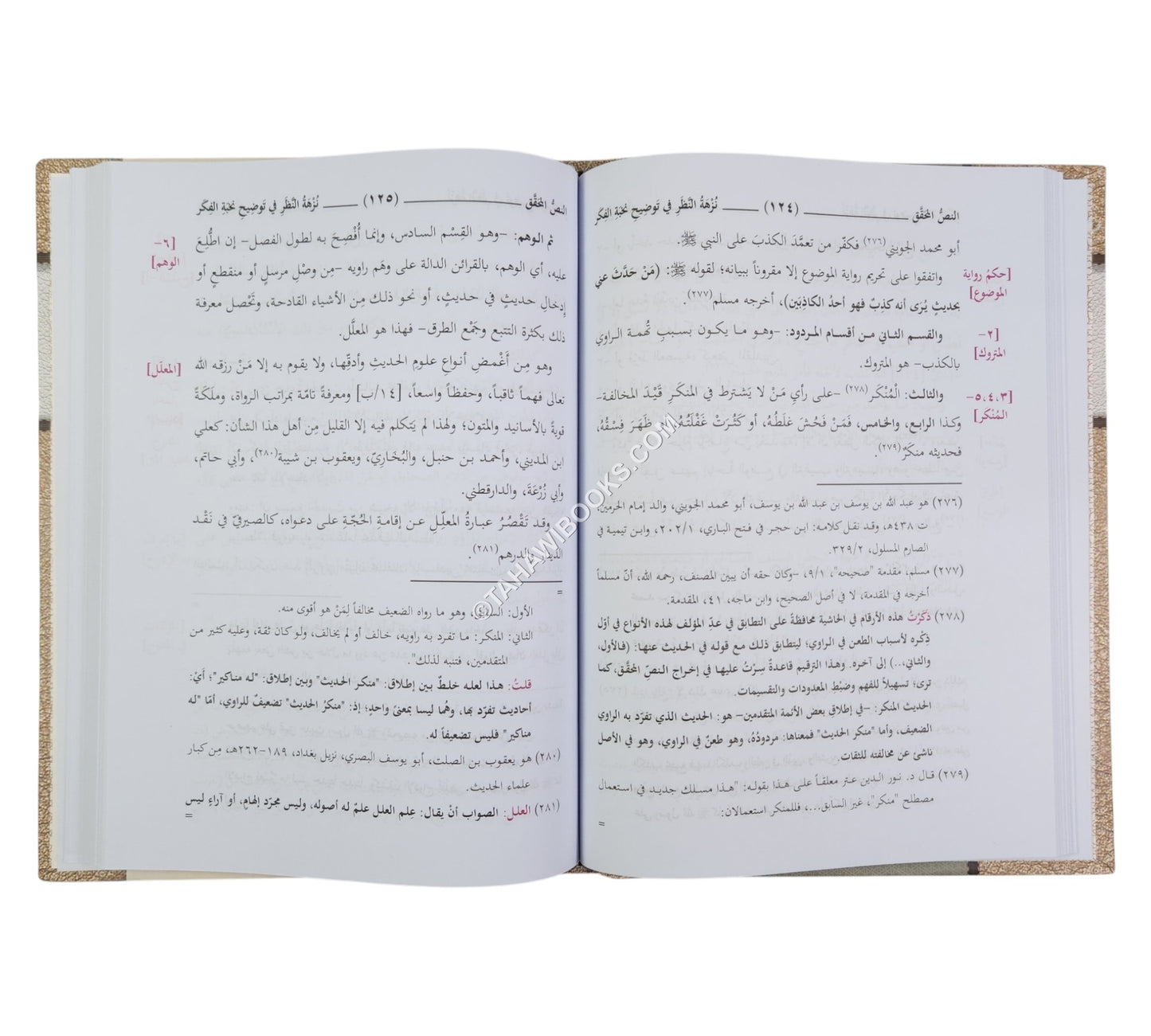 نزهة النظر في توضيح نخبة الفكر-البشرى