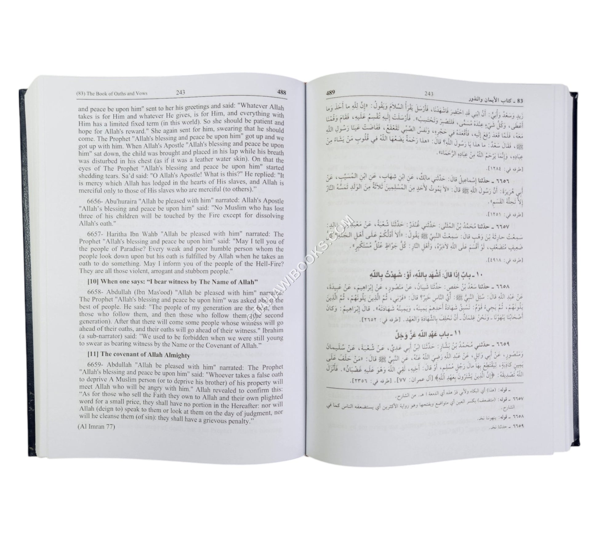 Sahih al-Bukhari ( Arabic  - English )