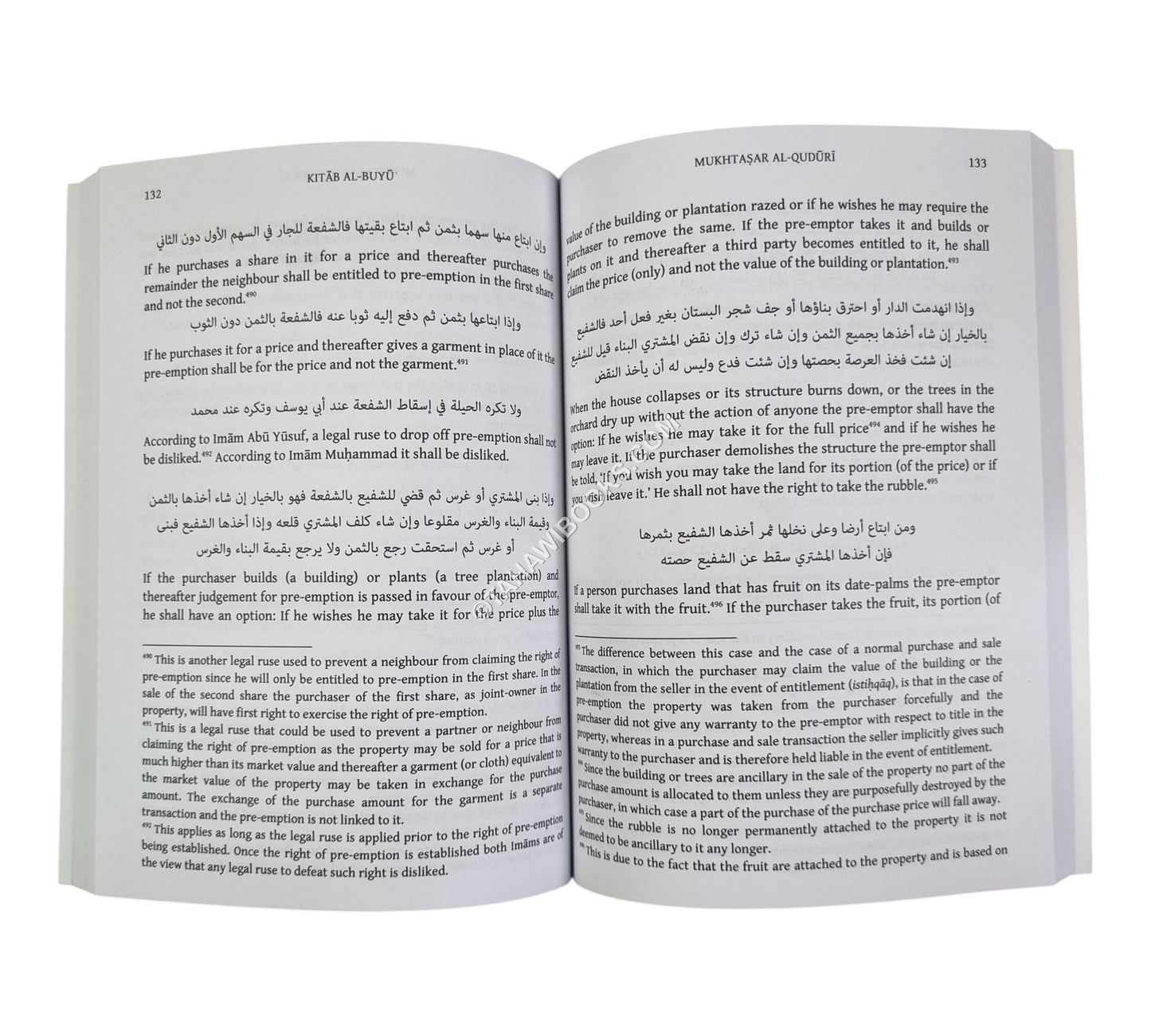 Mukhtasar al-Quduri - Book of Commercial Transactions (Kitab al-Buyu')