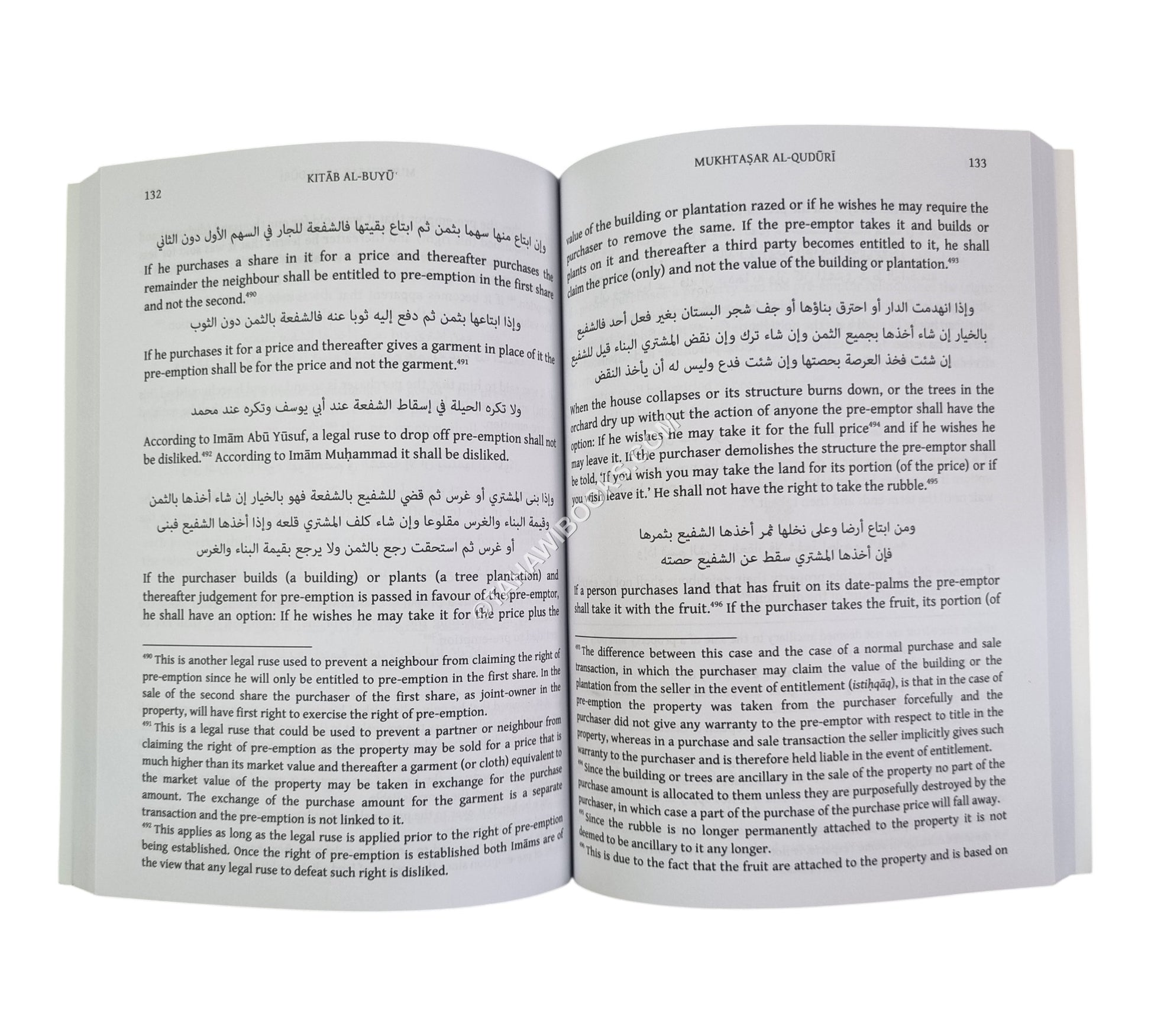 Mukhtasar al-Quduri - Book of Commercial Transactions (Kitab al-Buyu')