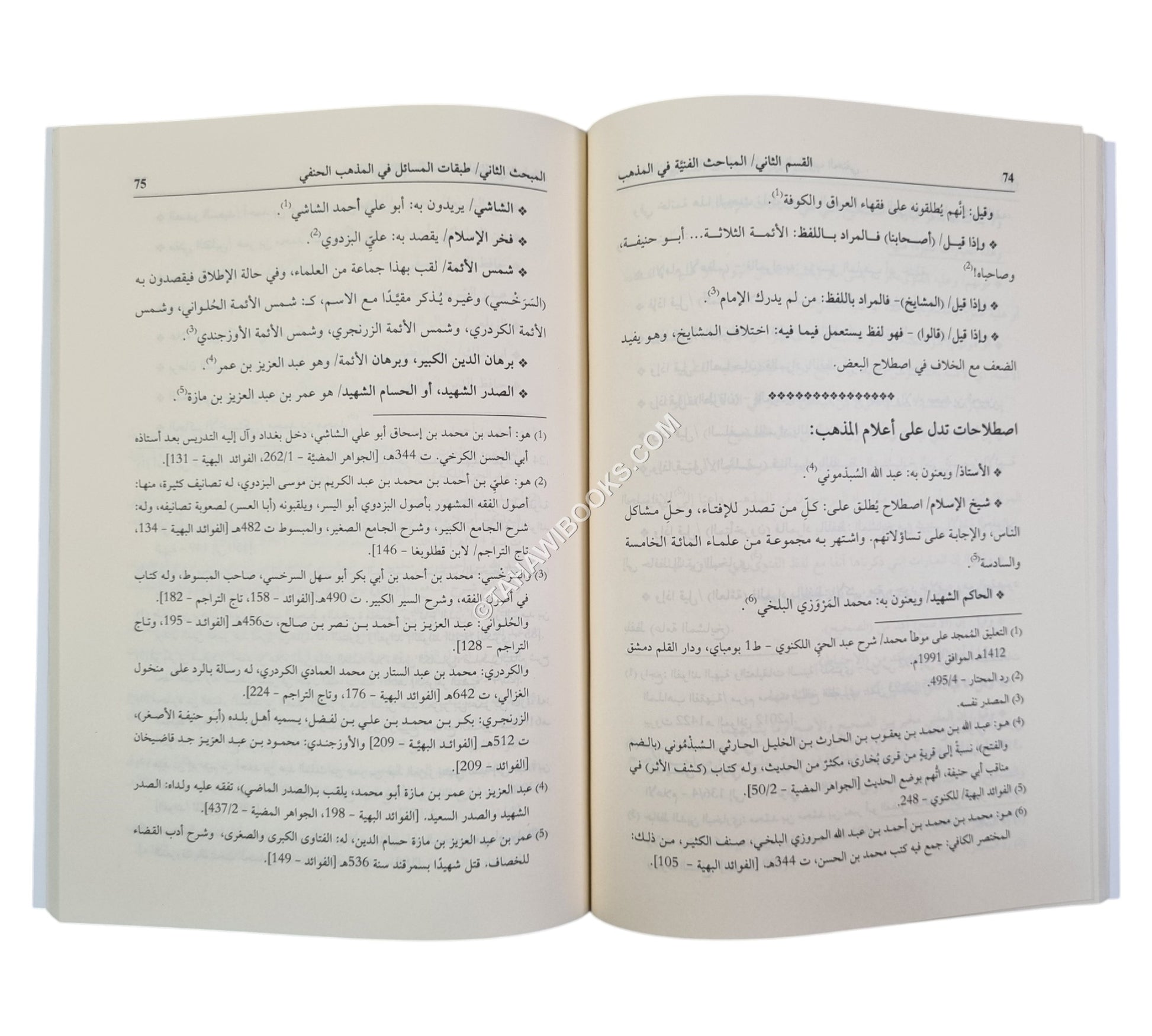 المباحث الضرورية لدراسة مذهب الحنفية