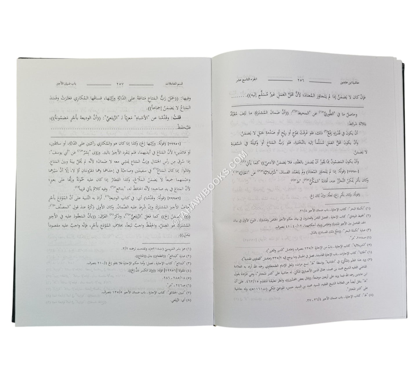 رد المحتار:حاشية ابن عابدين-الفرفور ج19 فقط-كبير