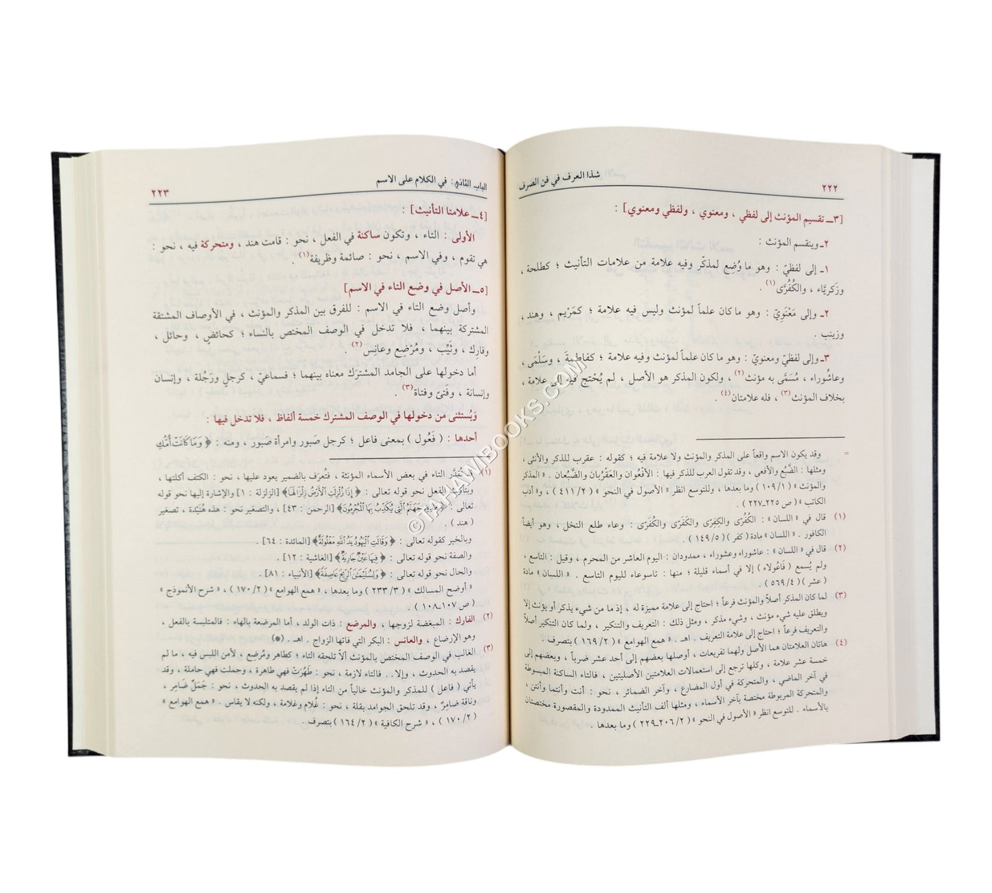 شذا العرف في فن الصرف-الفيحاء