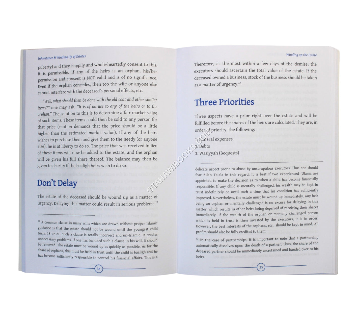 Inheritance and Winding up of Estates