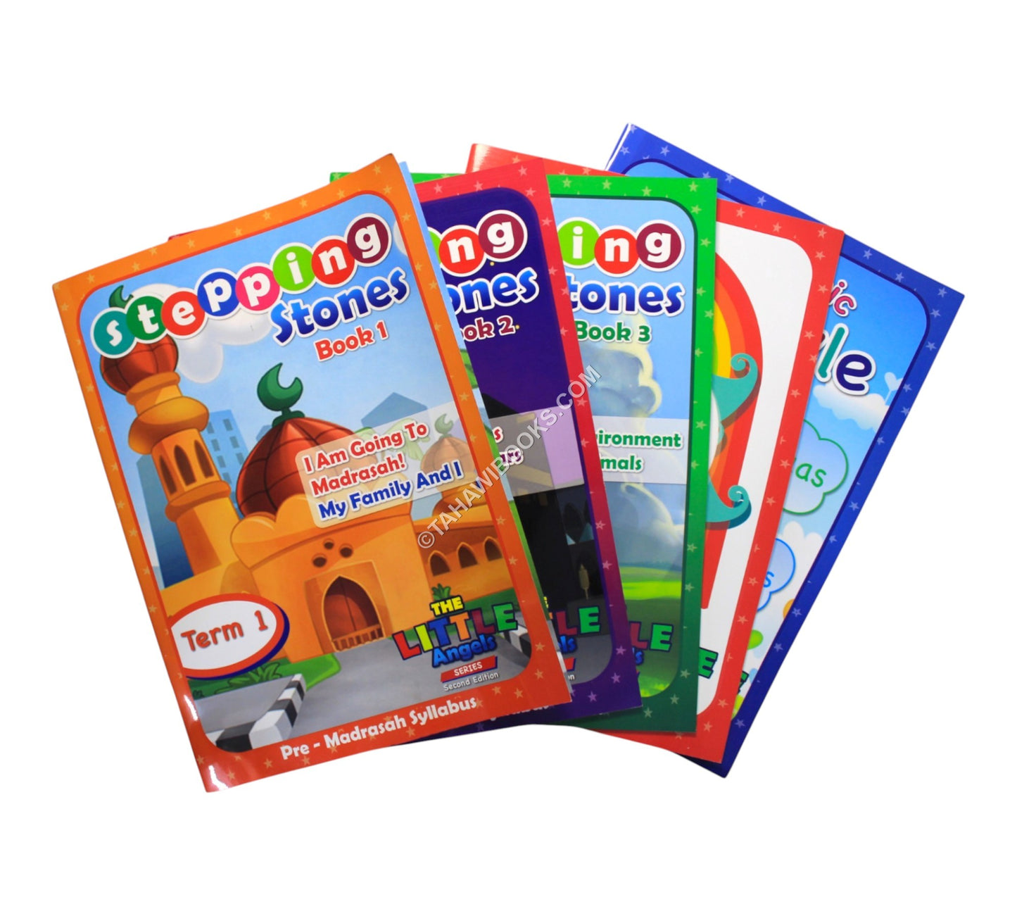 Little Angels Series(Stepping Stones1-3,Lifestyle &Colouring Book)