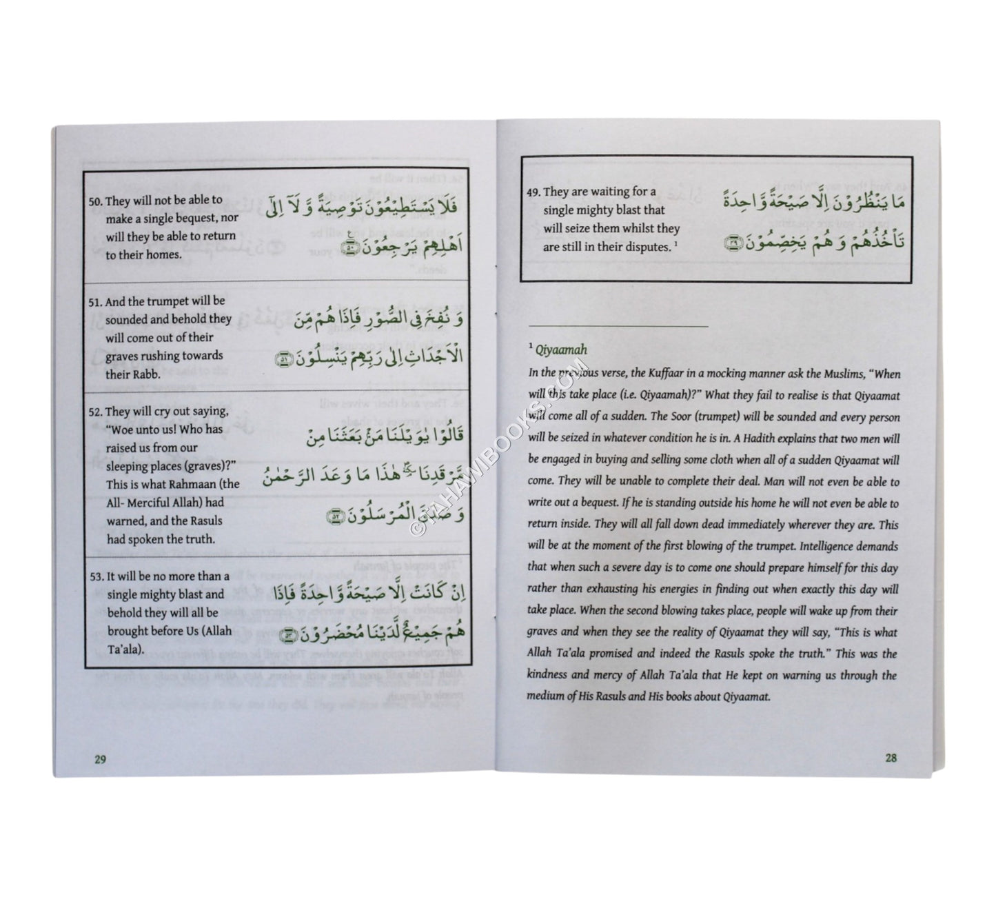 Tafsir of Surah Yaaseen