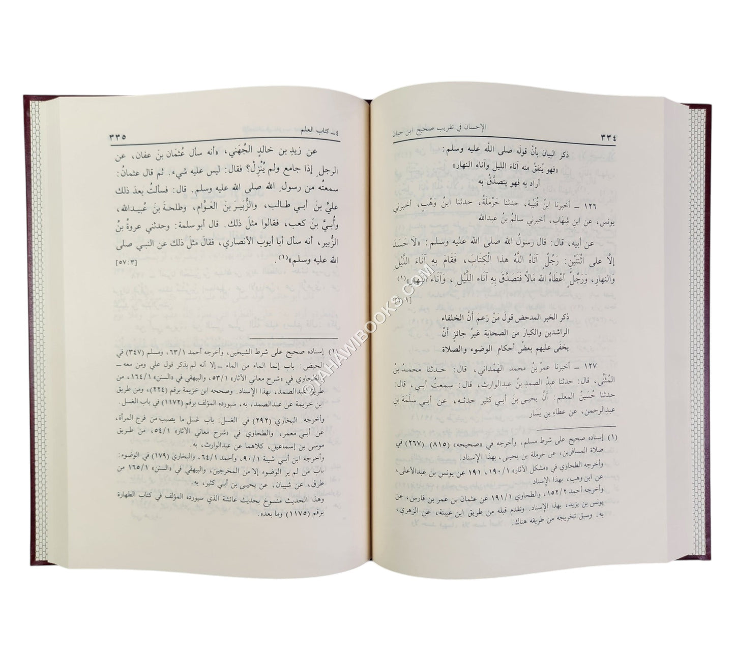 صحيح إبن حبان:الإحسان-الرسالة