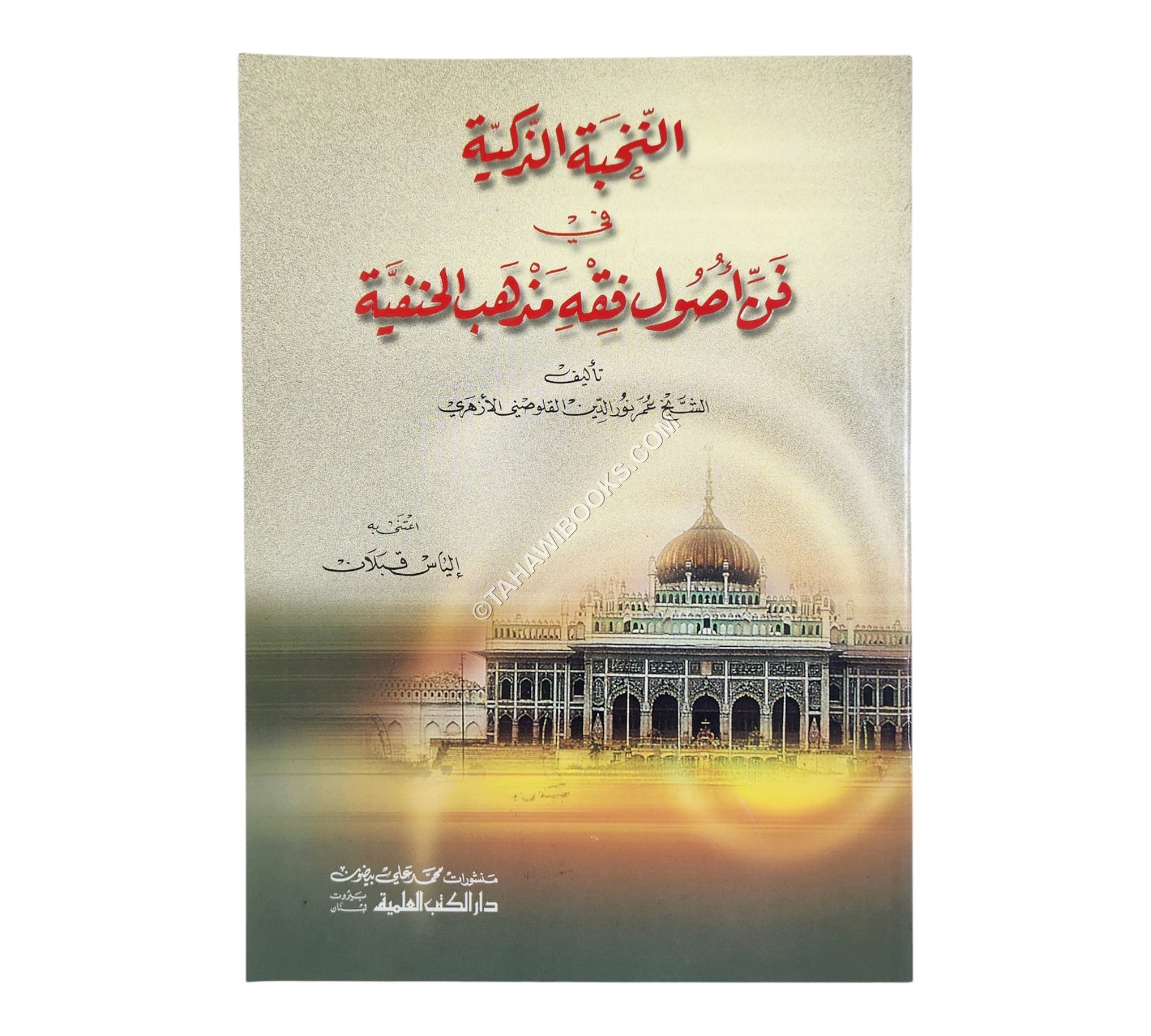 النخبة الذكية في فن أصول فقه مذهب الحنفية