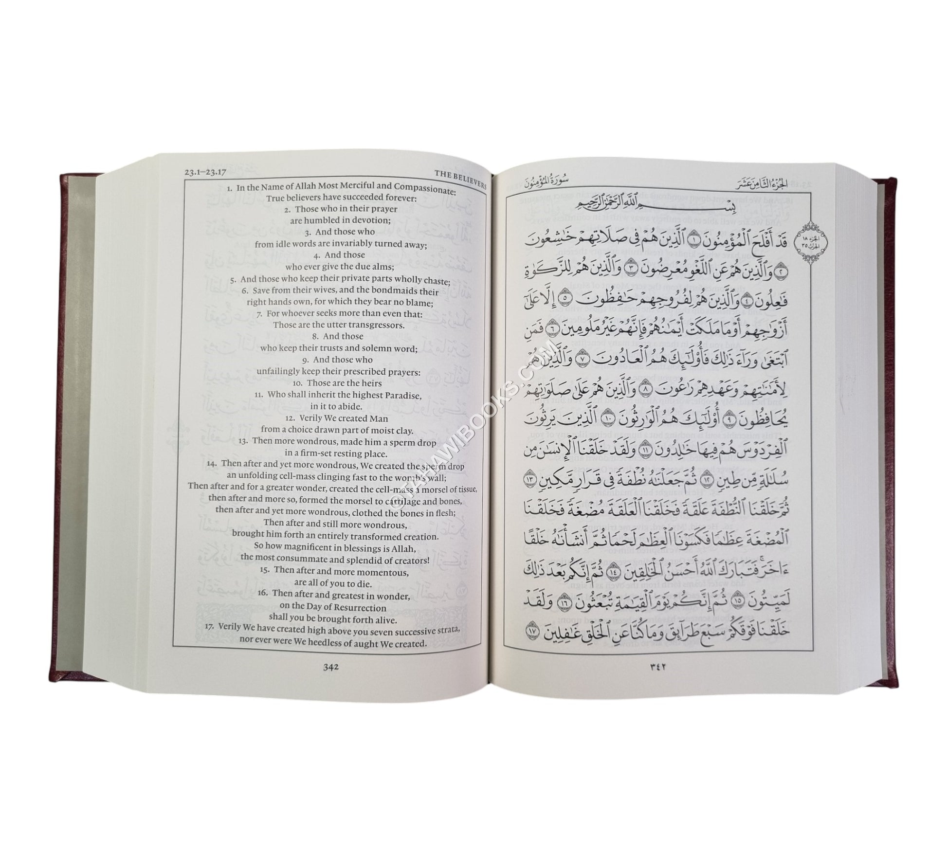 The Quran Beheld – Arabic and English
