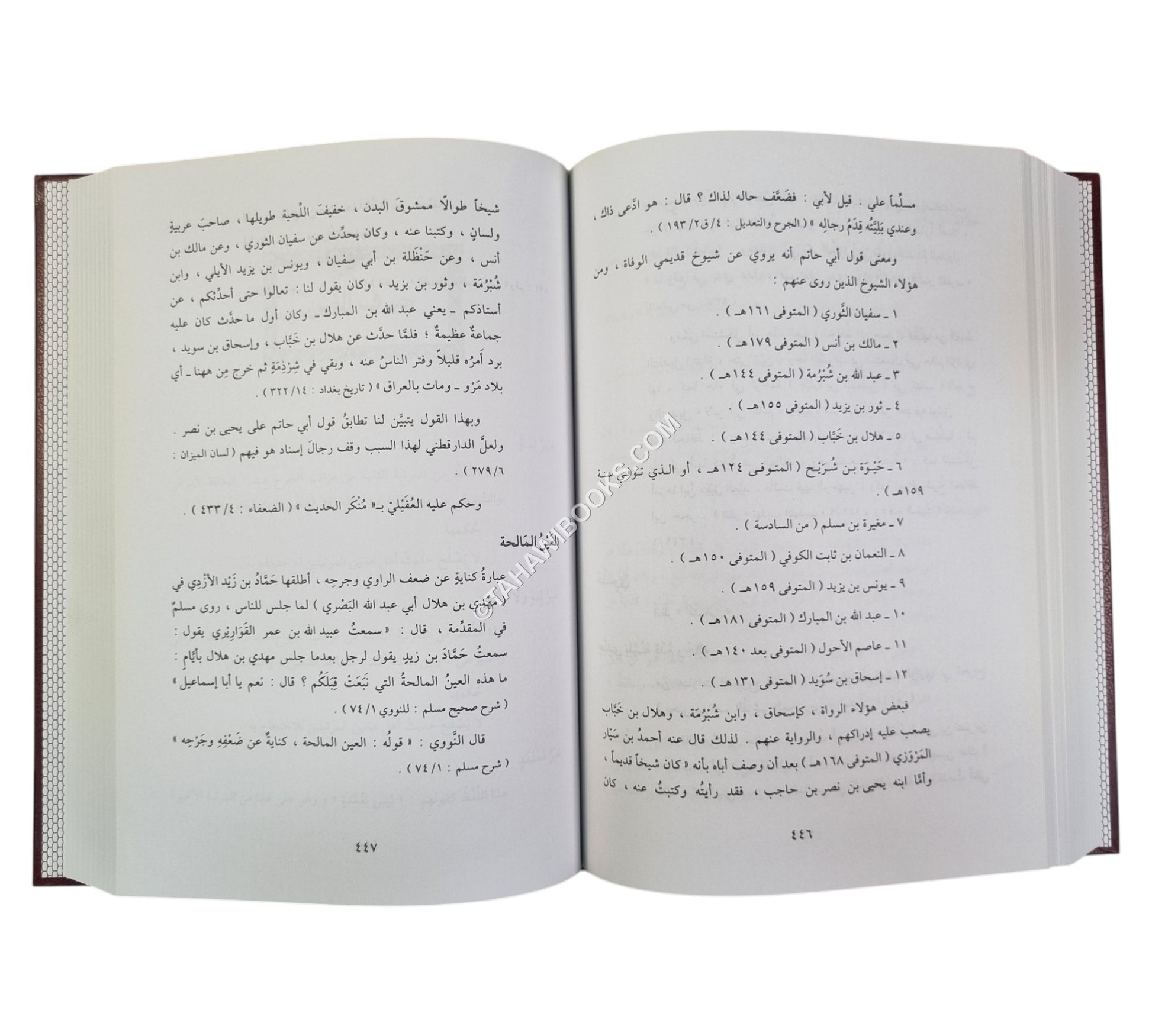 معجم ألفاظ وعبارات الجرح والتعديل