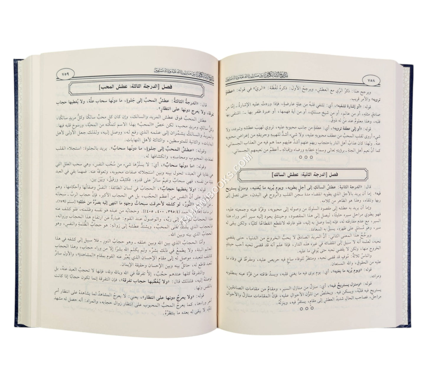 مدارج السالكين في منازل السائرين-ابن حزم