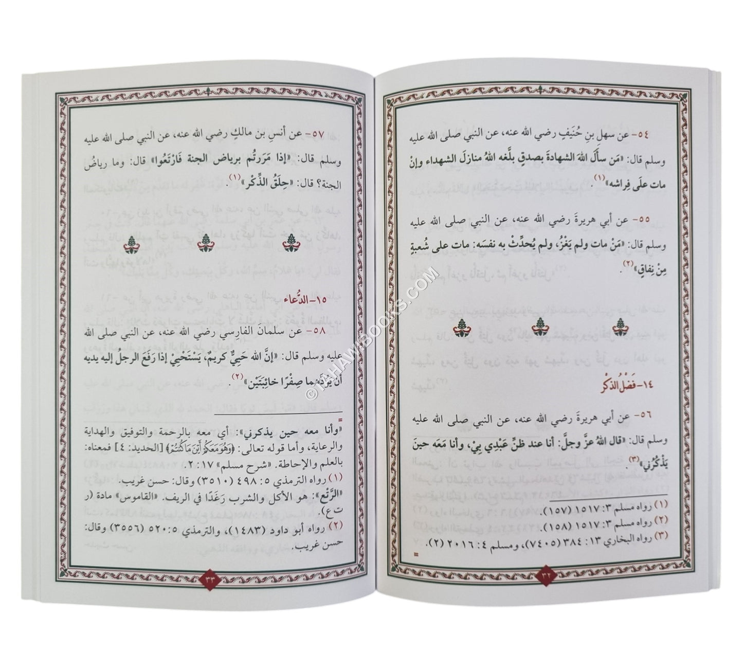 مختصر من صحاح الأحاديث القصار