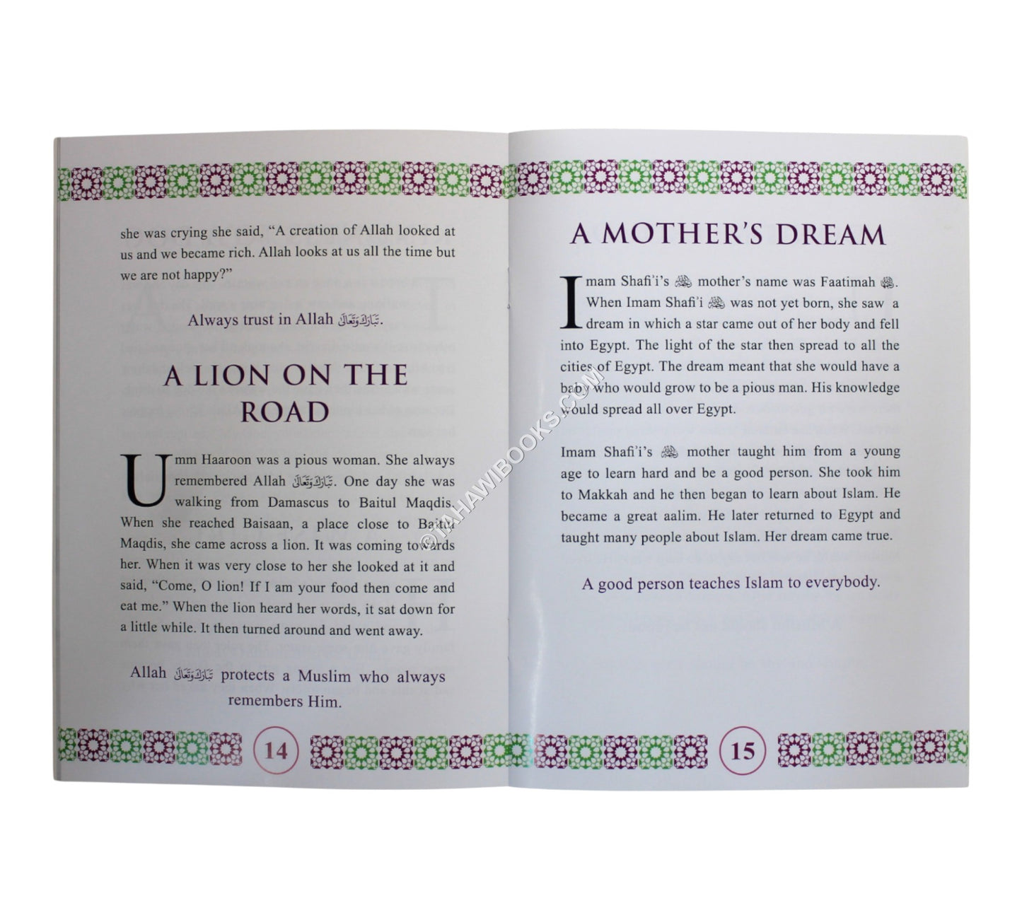 Islamic stories for Muslim Girls-Part 2 With 30 lessons