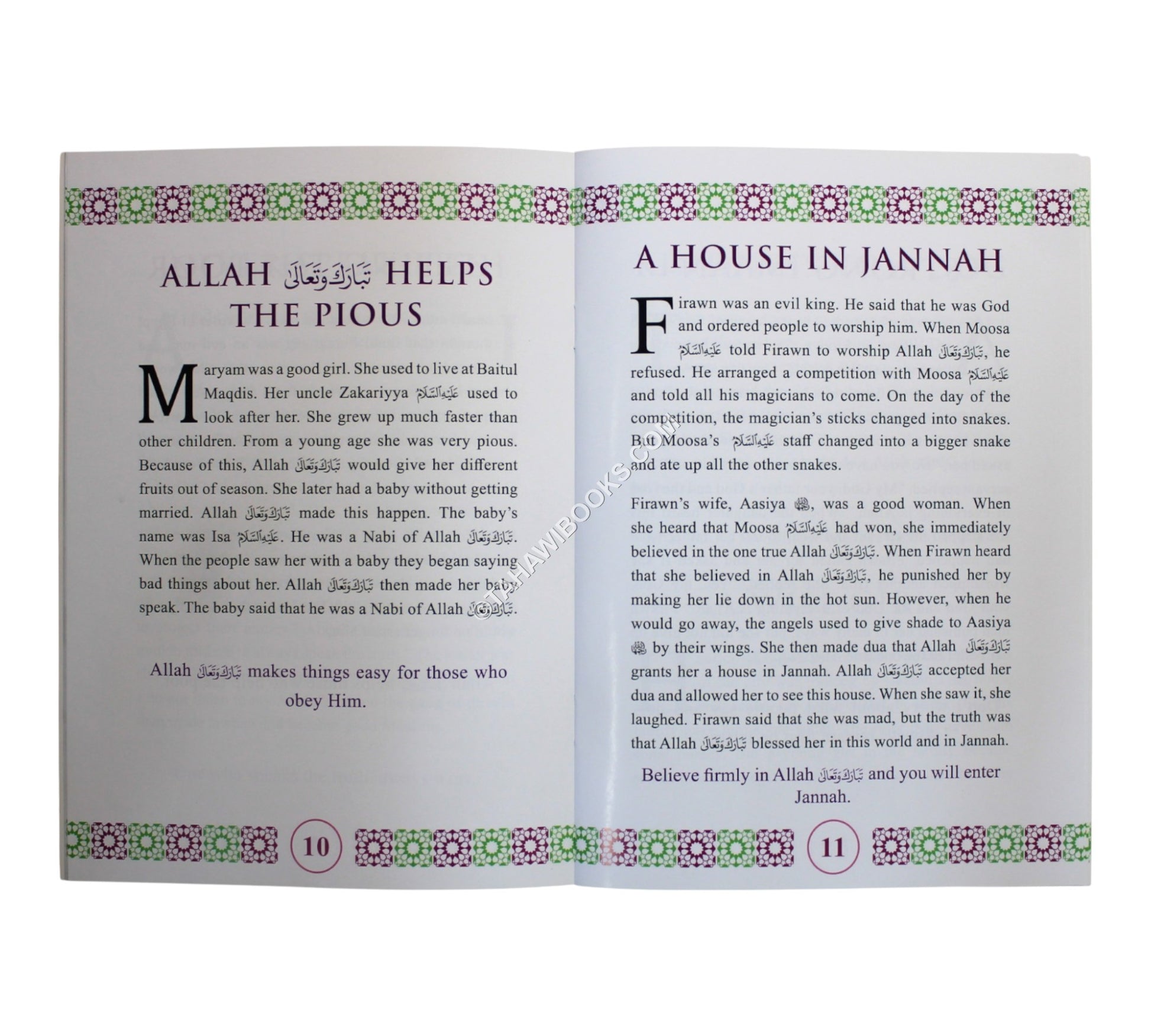 Islamic stories for Muslim Girls-Part 2 With 30 lessons