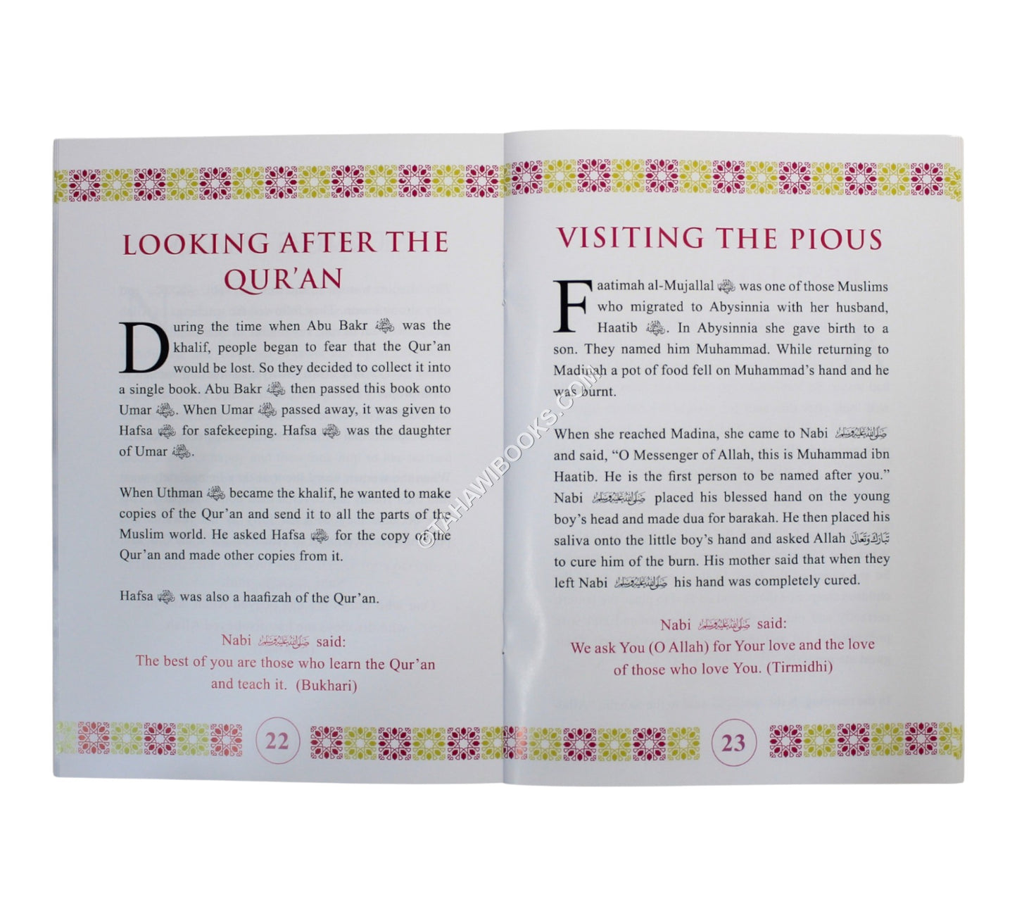 Islamic stories for Muslim Girls-Part 1 With 40 ahadith