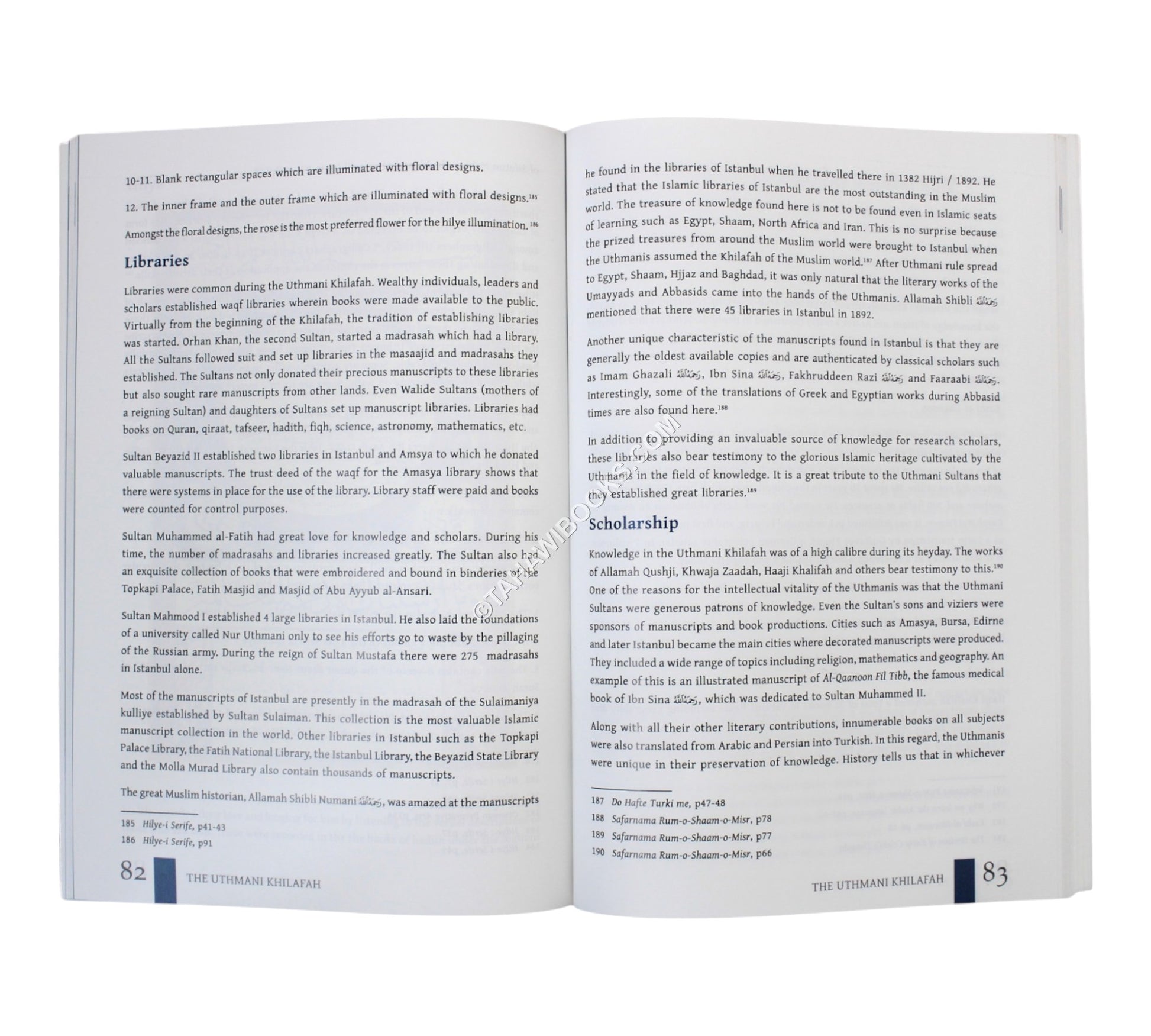 The Uthmani Khilafah - Guidebook for Islamic sites in Istanbul & A Short History