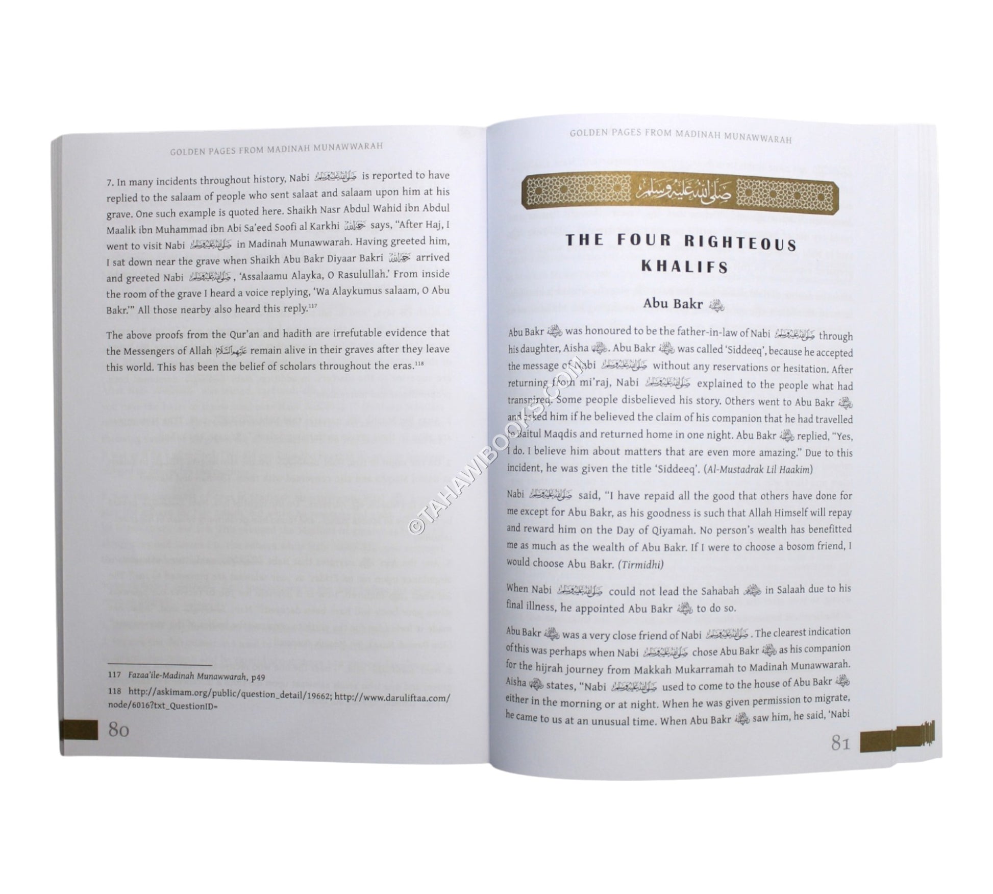 Golden Pages from Madinah Munawwarah