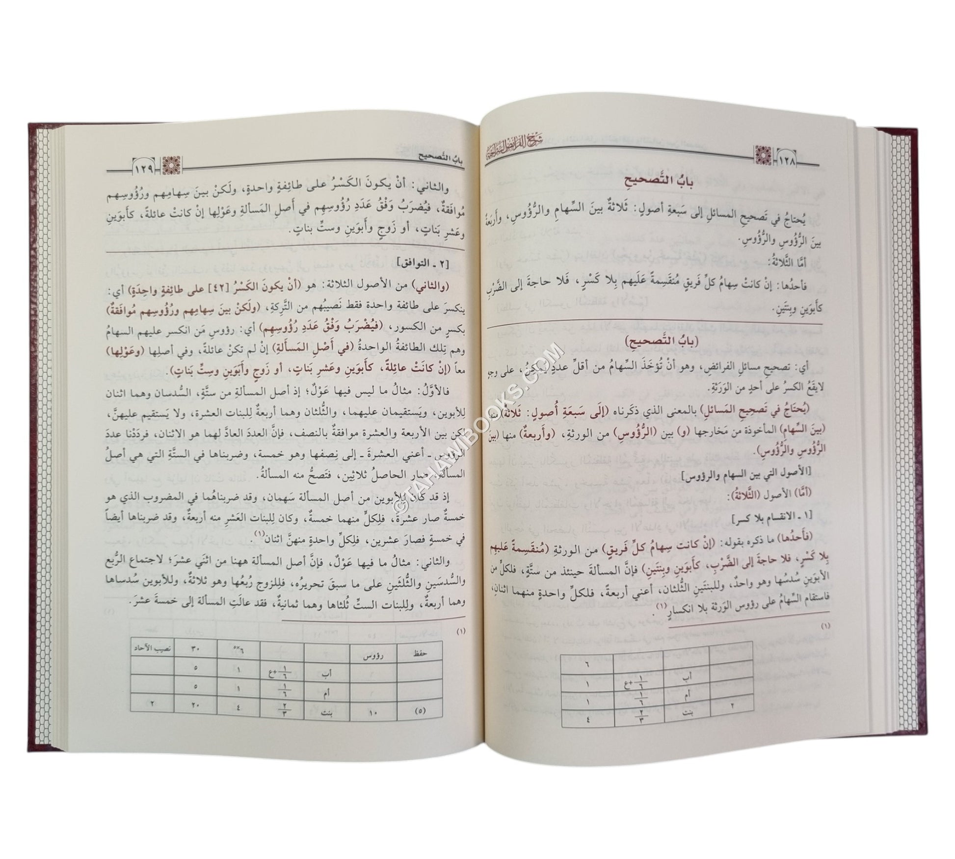 شرح الفرائض السراجية-تحقيق الكتاب