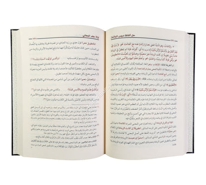 أفنان الصياغة في حل ألفاظ دروس البلاغة