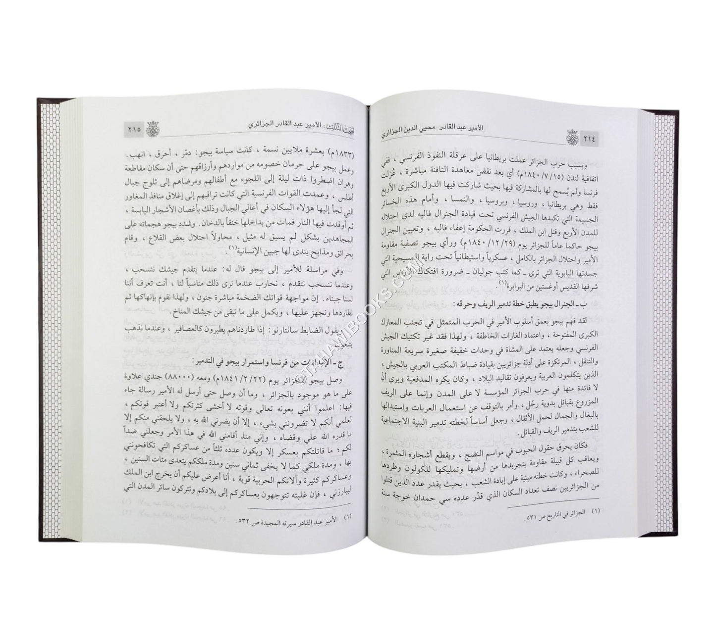 الأمير عبد القادر الجزائري قائد رباني ومجاهد إسلامي