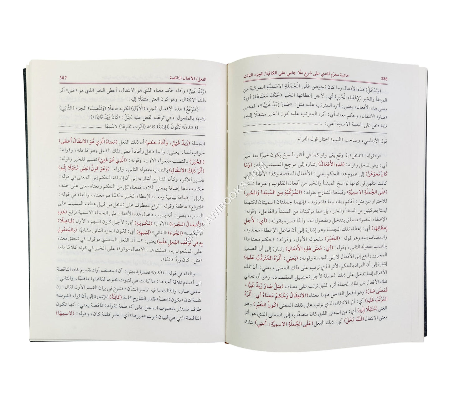 حاشية محرم أفندي على شرح ملا جامي على الكافية المسمى (الفوائد الضيائية)
