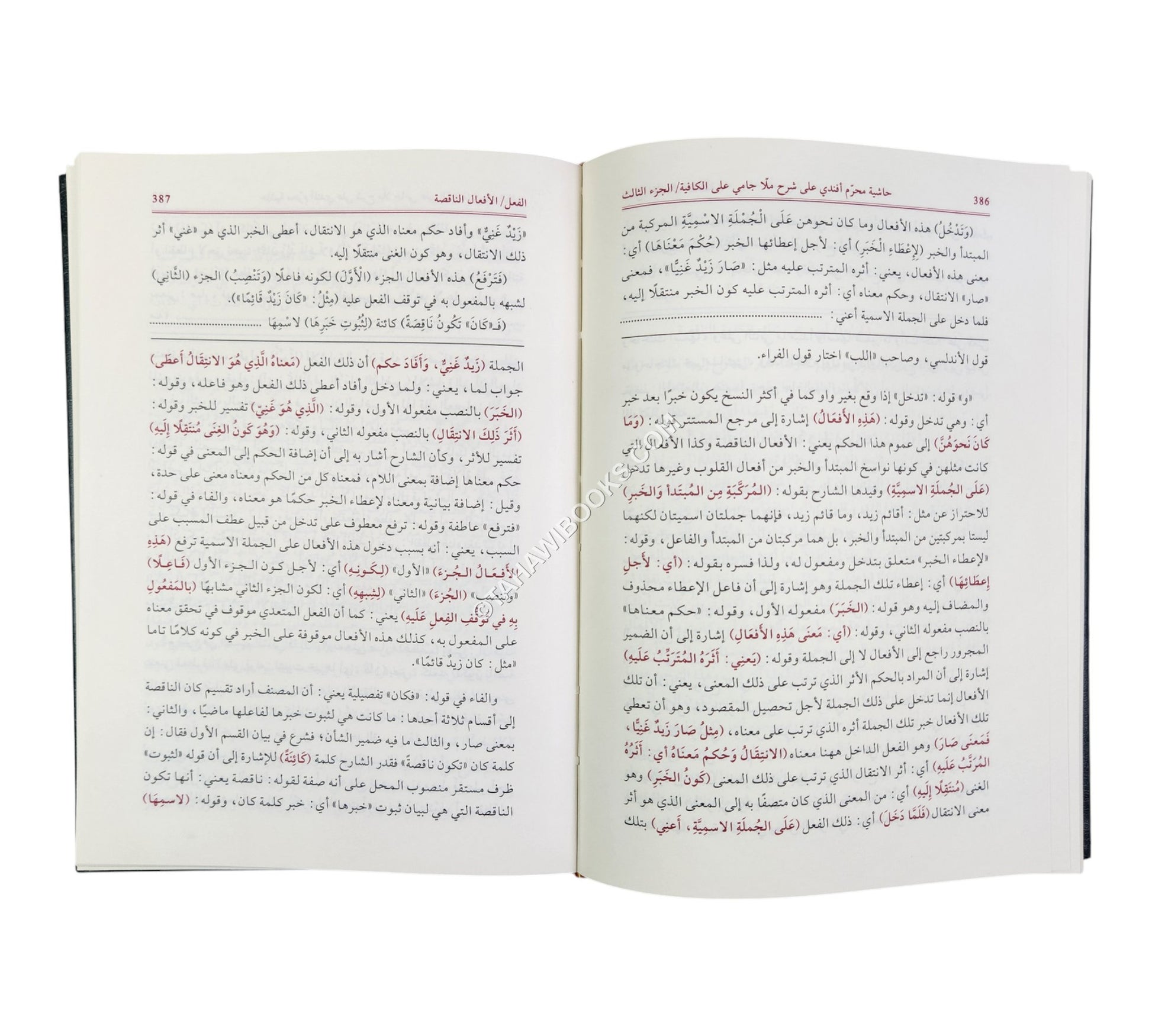 حاشية محرم أفندي على شرح ملا جامي على الكافية المسمى (الفوائد الضيائية)