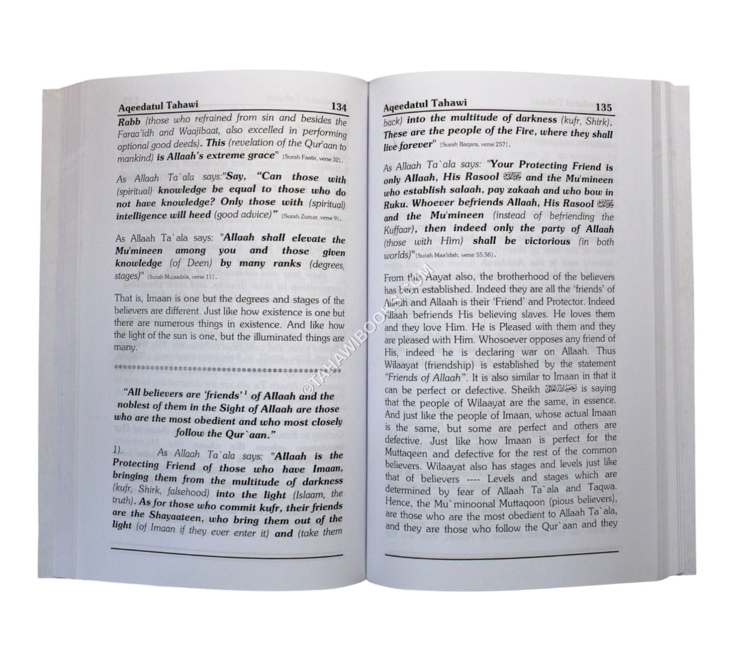 Aqeedatut Tahawi:Commentary of Qari Tayyib