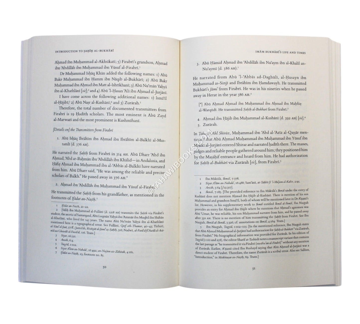 Introduction to Sahih al-Bukhari:Author's Biography, Recensions and Manuscripts