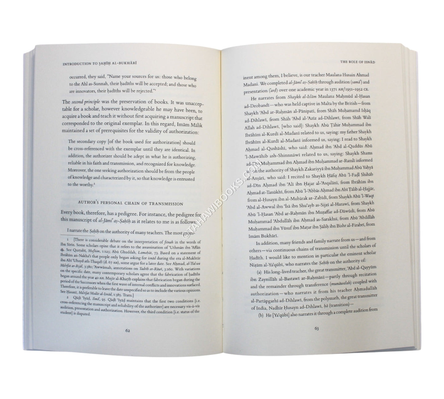 Introduction to Sahih al-Bukhari:Author's Biography, Recensions and Manuscripts
