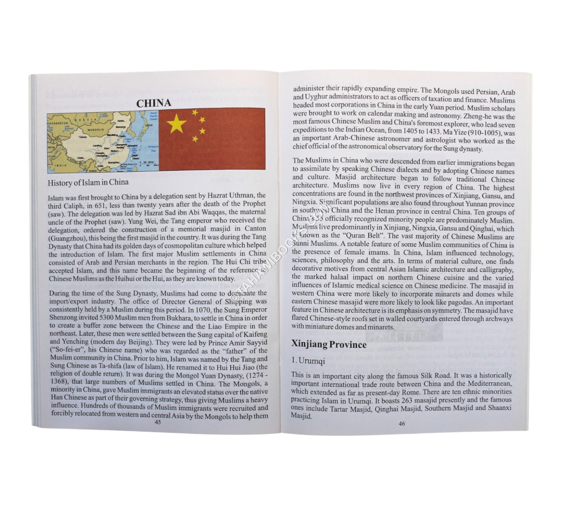 Muslim Sites & Places of Interest-Central Asia, China,Russia