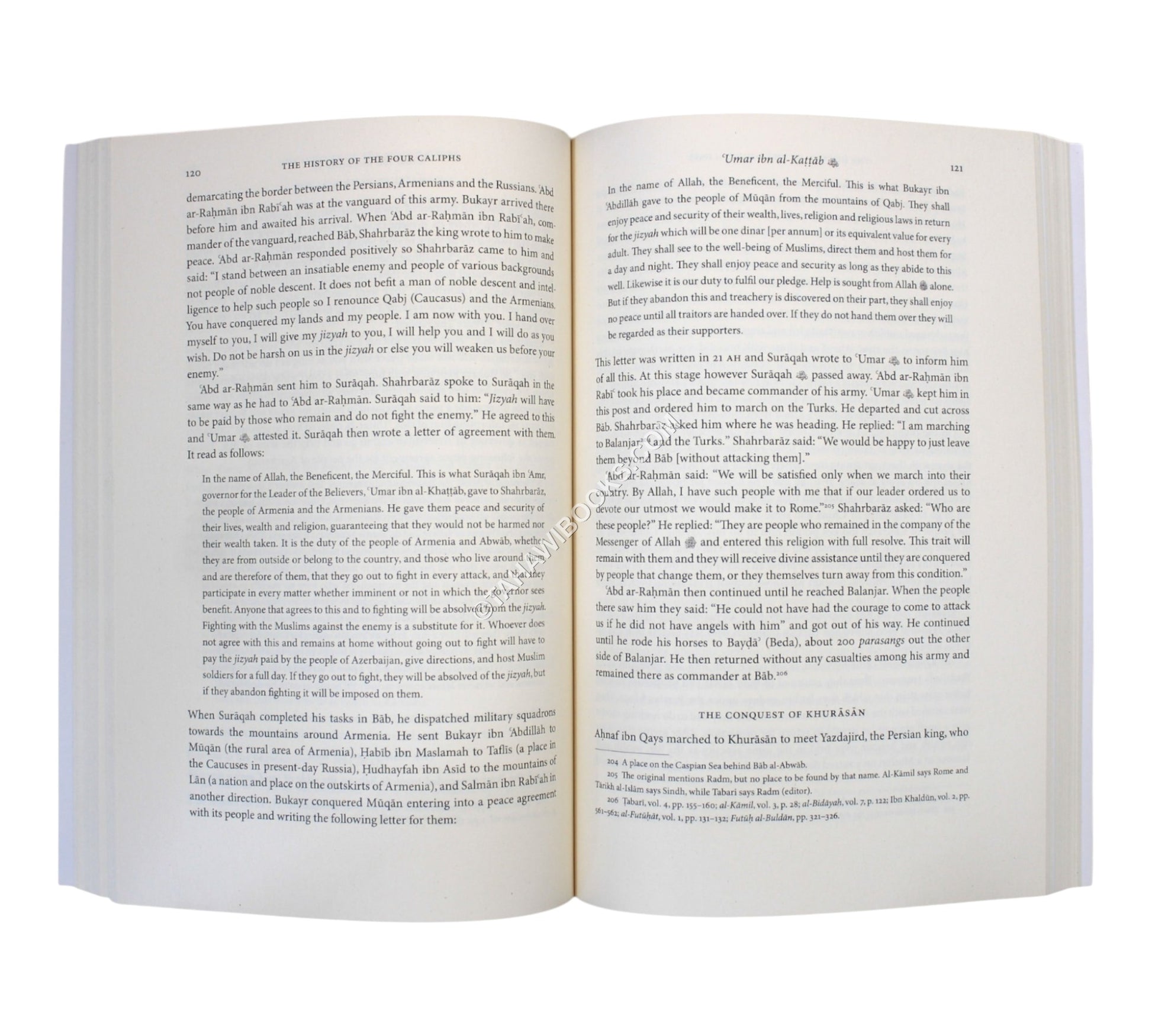 The History of the Four Caliphs
